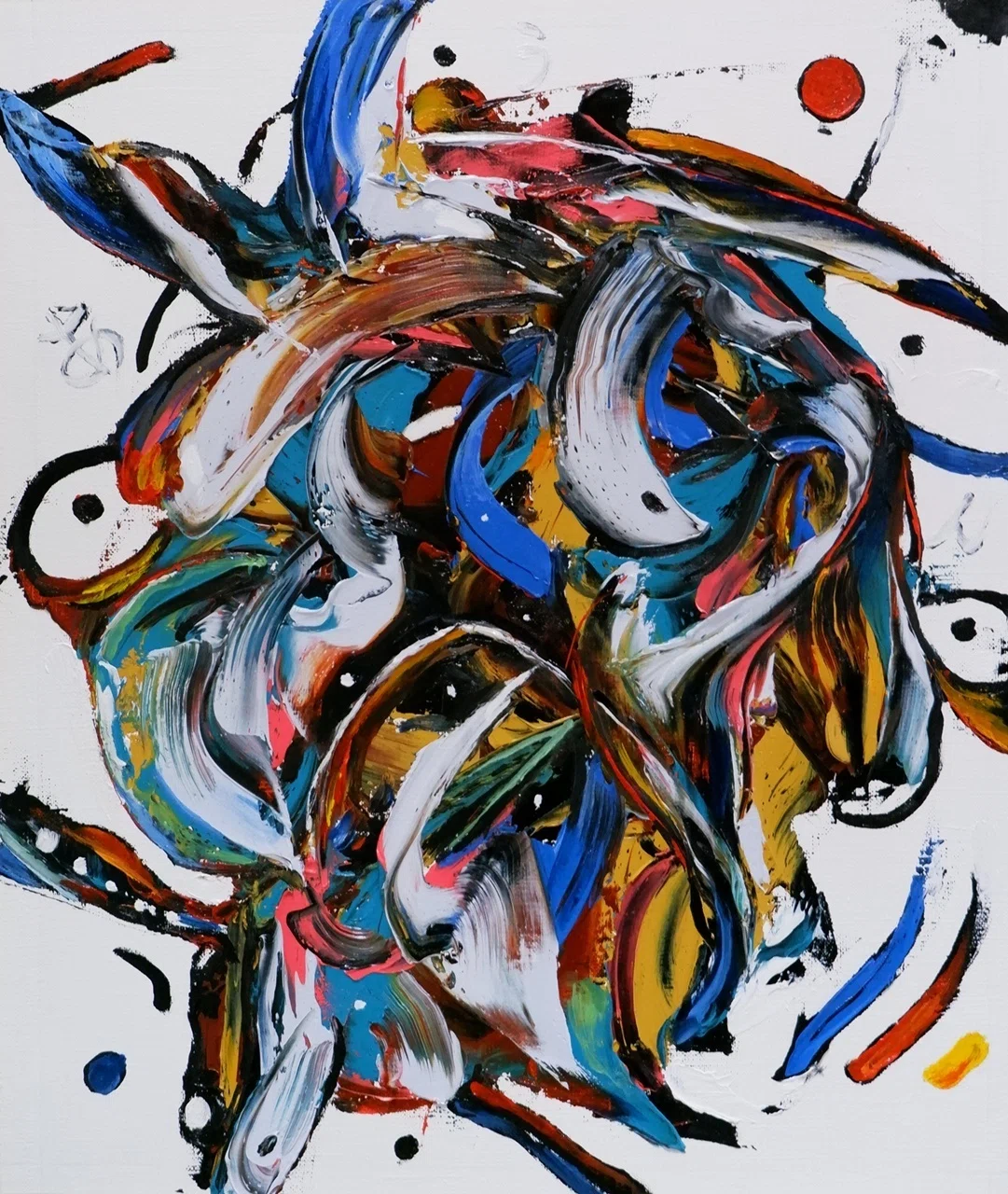 2026.03.03 kazuo Adamski oil on canvas F8 op1646