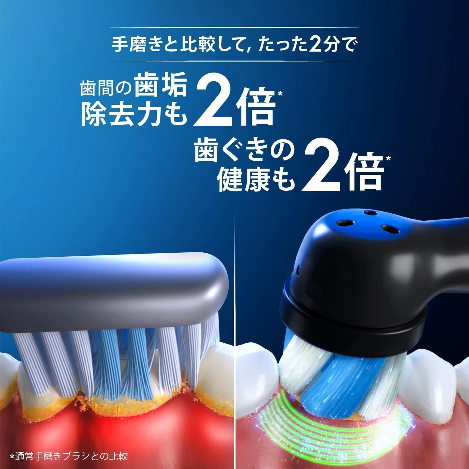ガチでエグい！コスパ最強おすすめ「ブラウン 電動歯ブラシ オーラルB