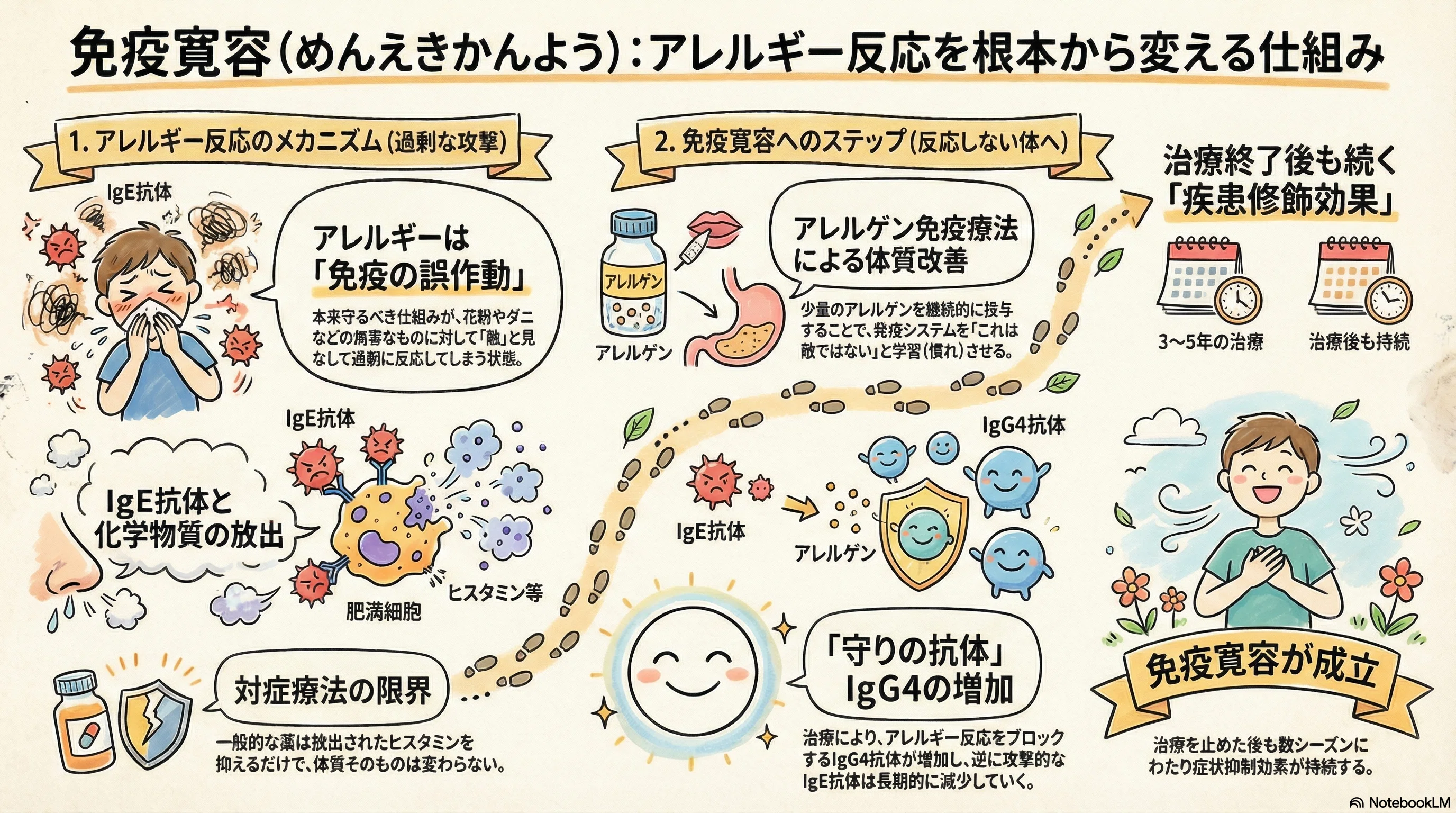 舌下免疫療法 効果 一生