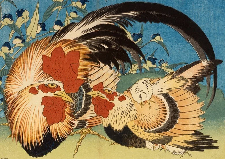 Exhibits from the 'Bird-and-Flower Print Exhibition' (7
