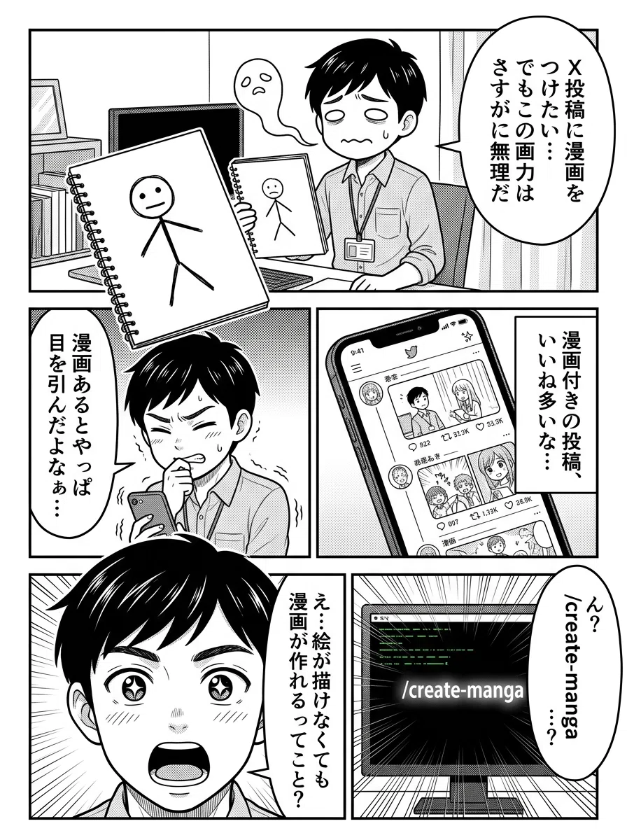 Claude Codeの「スキル」でAIマンガを作る完全ガイド — YAMLで設計し