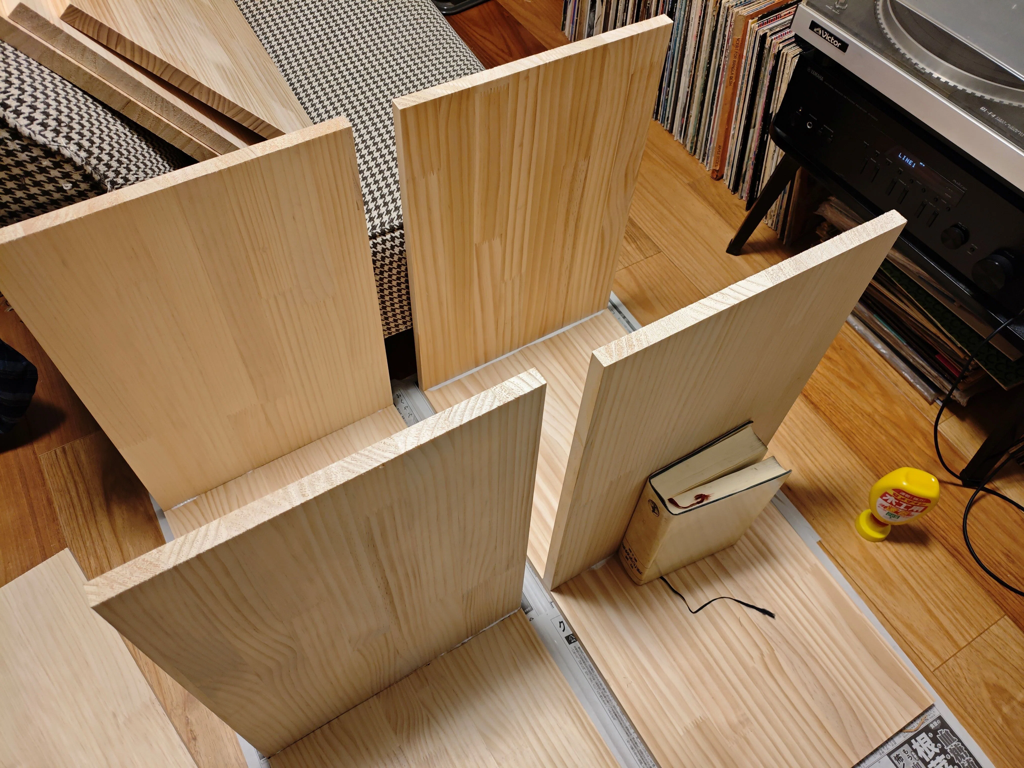 レコード棚を自作した（長編DIY日記）｜ごあ（宇宙でひとりぼっち）