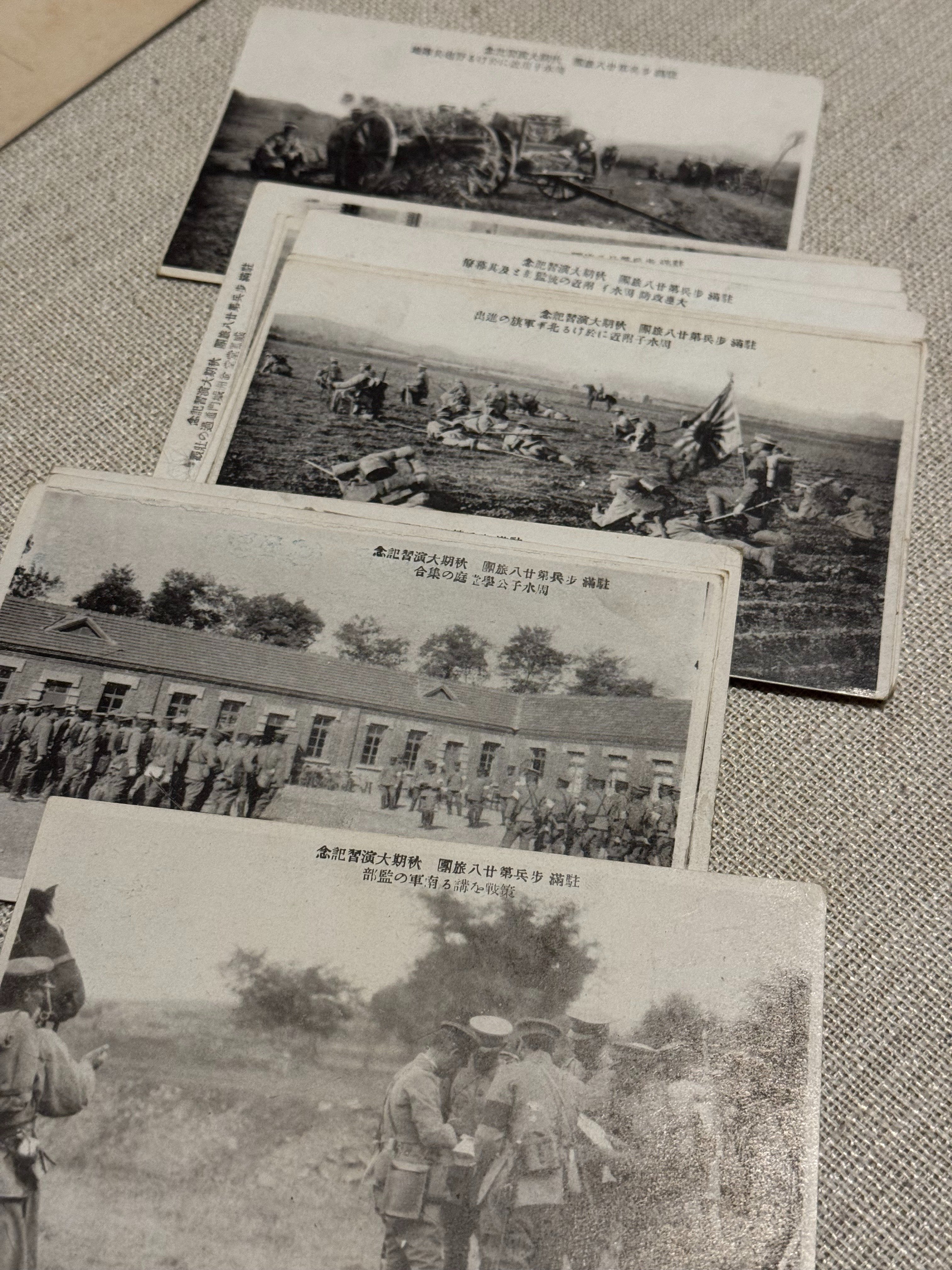 2025年にご寄贈いただいた大量の戦前絵葉書、整理つきましたー貴重品