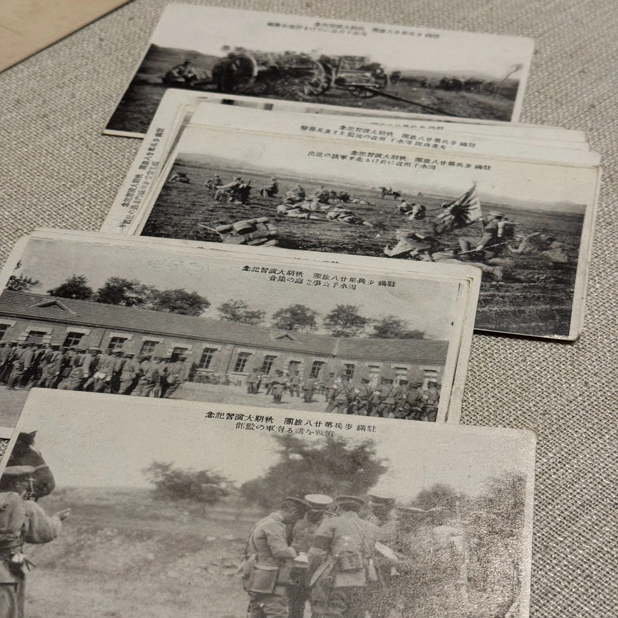 2025年にご寄贈いただいた大量の戦前絵葉書、整理つきましたー貴重品 