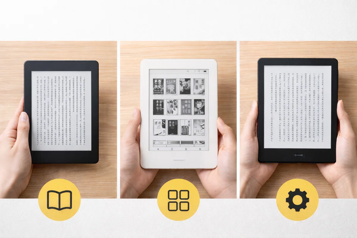 電子書籍リーダーおすすめ！目的別に後悔しない1台を最短で決める