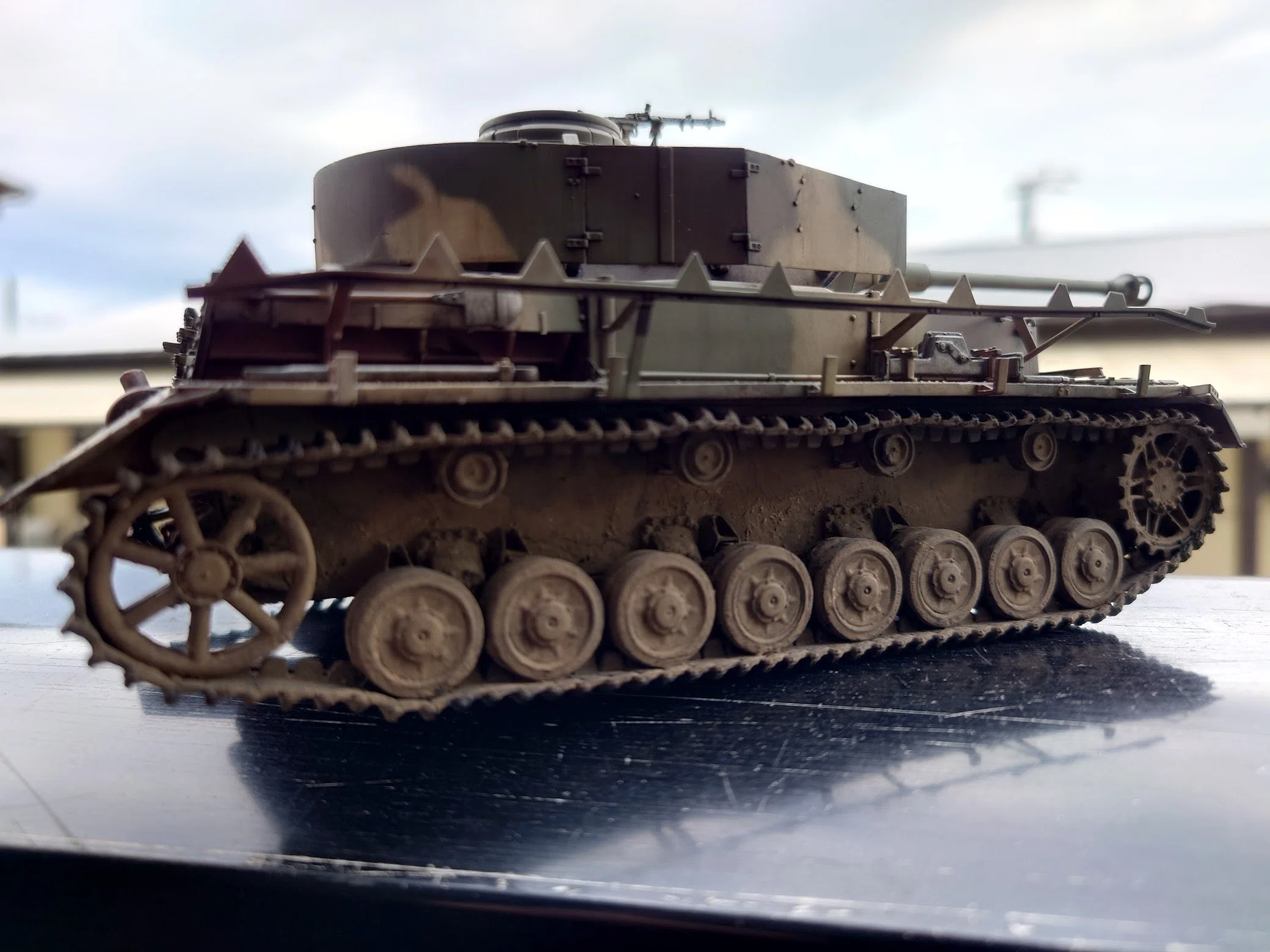 1/72 3Dプリント グリレ 駆逐戦車 泥汚れウェザリング仕様 完成品 1/72 3Dプリント グリレ 駆逐戦車 泥汚れウェザリング仕様 完成品