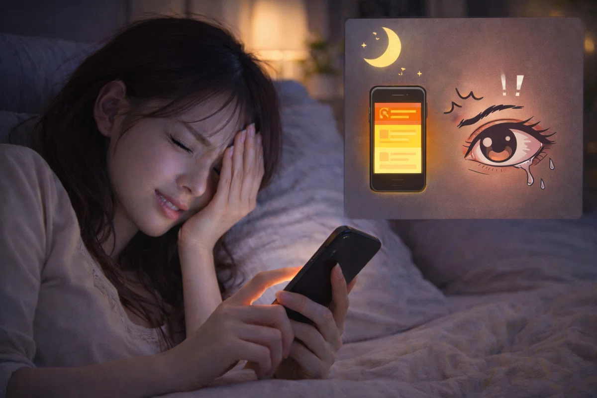 夜間モードは目に悪い?結論:基本はプラス。でも使い方でマイナスにもなる