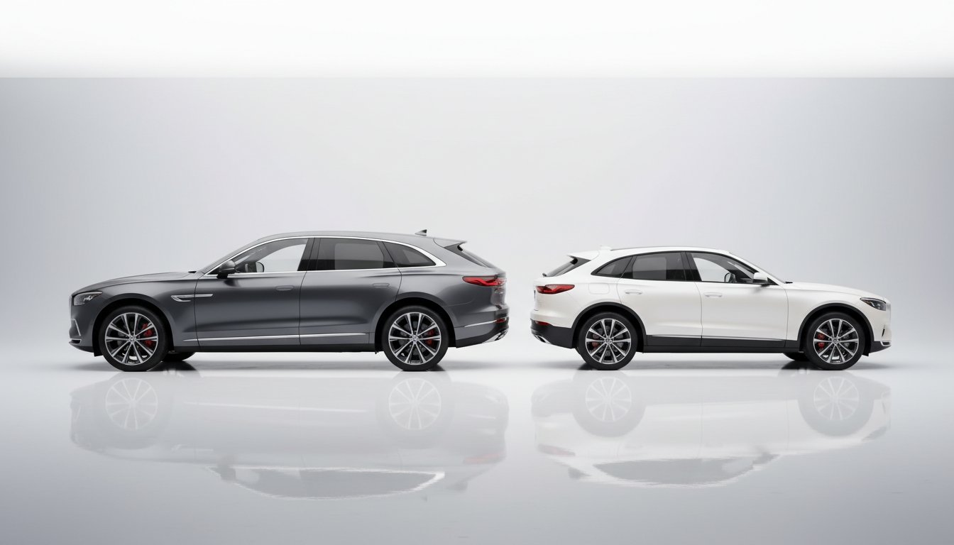 レクサスRXとNXのサイズ比較イメージ