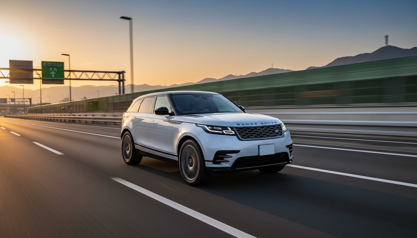 高速道路を安定走行するレクサスRXのイメージ