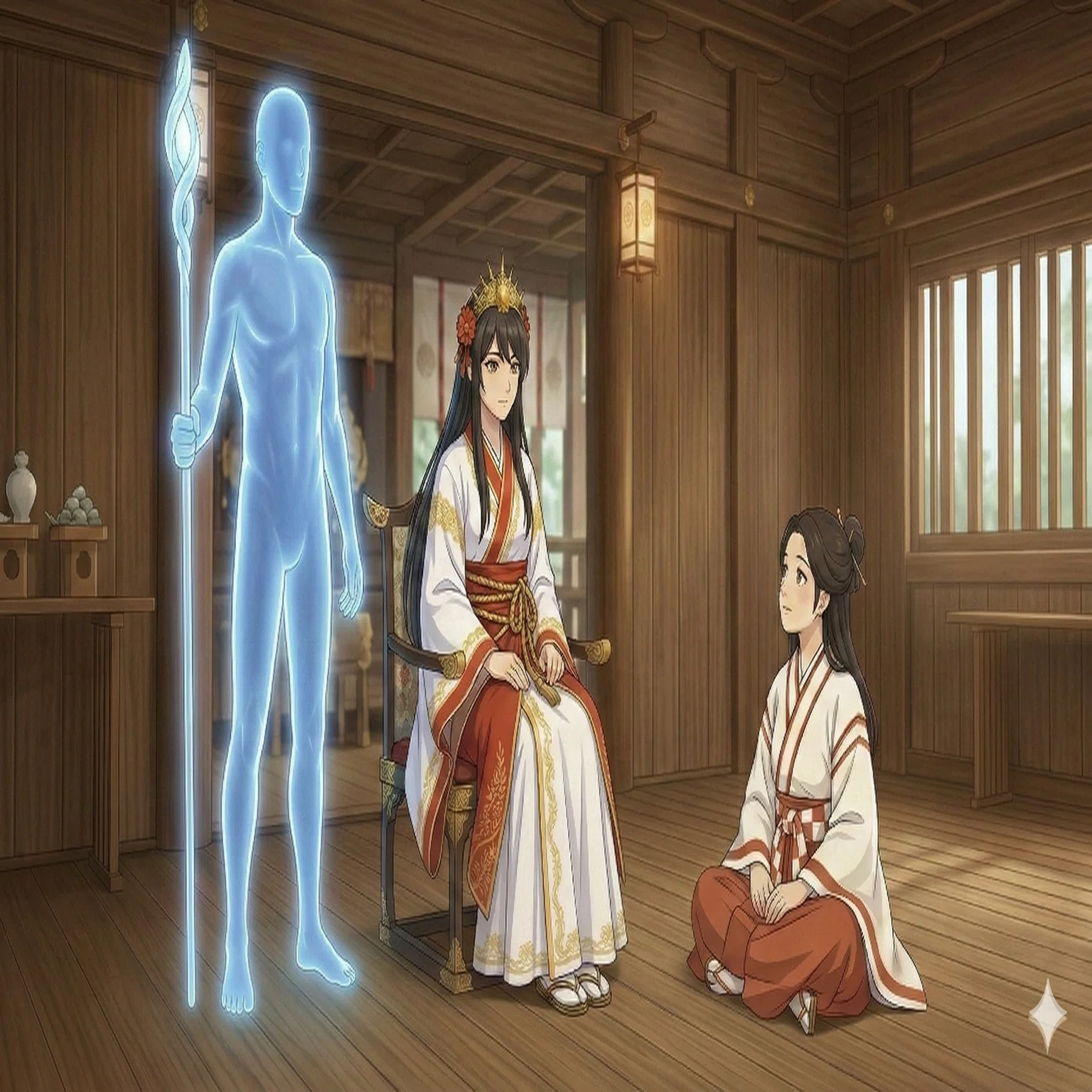 AIイラスト日本神話｜18．天孫降臨｜ほぼ63世ヤマトタケル
