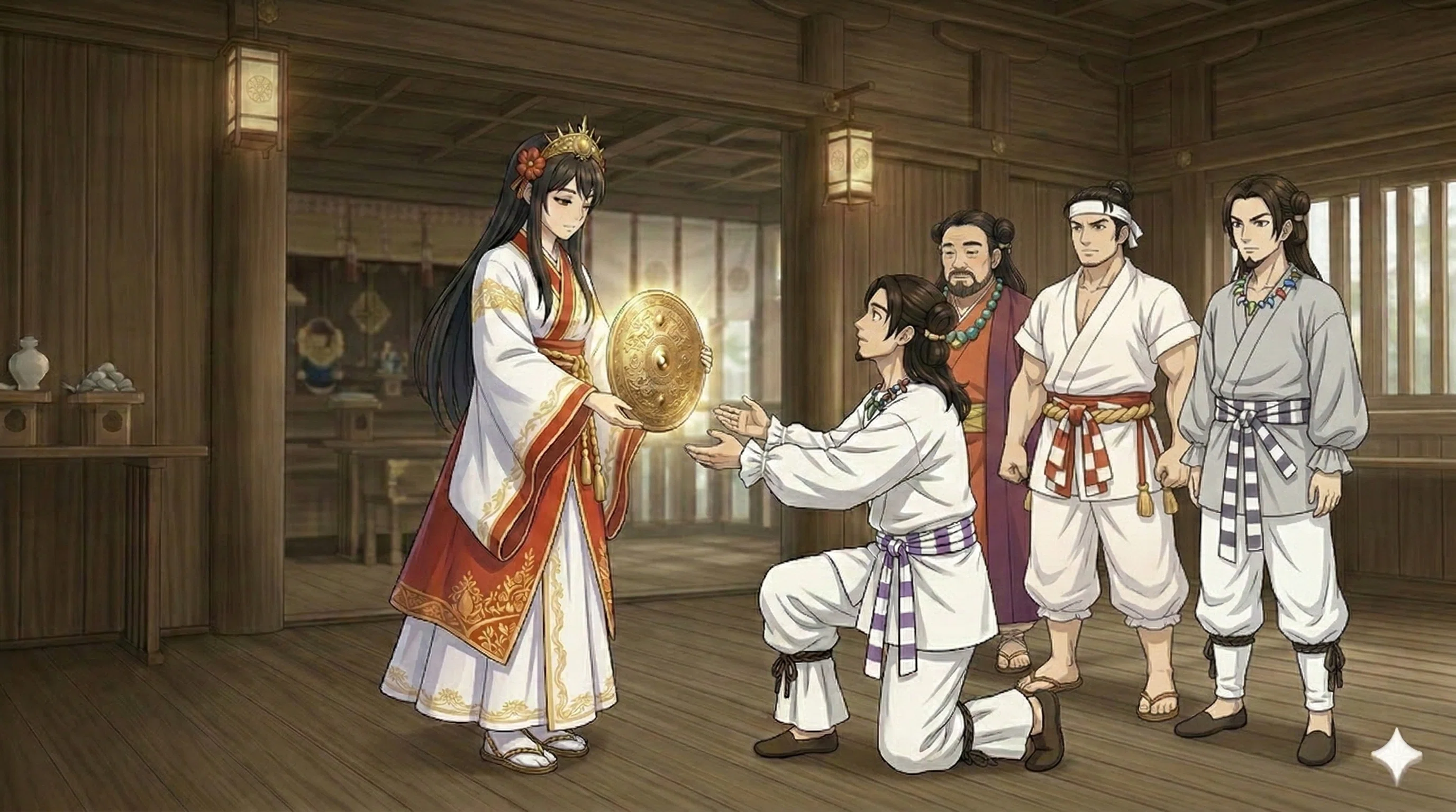 AIイラスト日本神話｜18．天孫降臨｜ほぼ63世ヤマトタケル