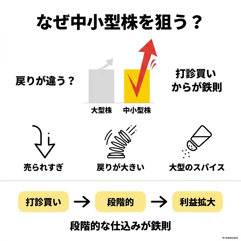 大勝負リスト」暴落時に仕込む中小型株9選｜半導体・防衛・AIの