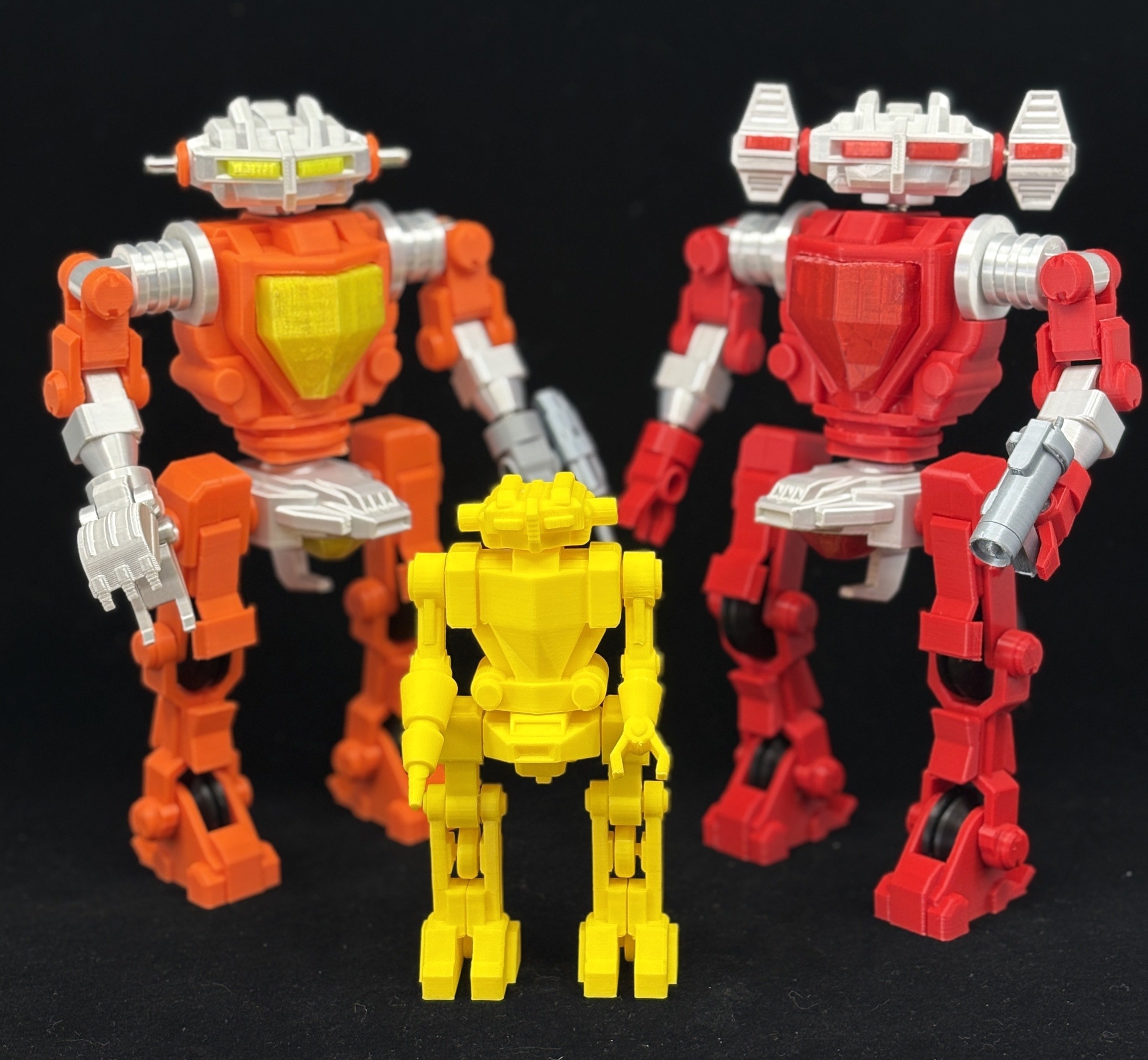 3Dプリントで更に新しいロボットおもちゃを｜Macleod/マクラウド