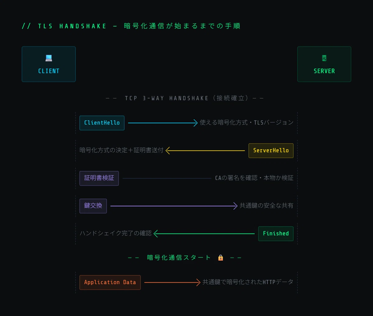 【図解】HTTPとHTTPSの違い——暗号化の仕組みを理解する|red_structure
