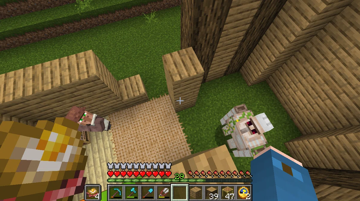 [Minecraft Diary] Two Village Shops Completed [#11]｜さくら