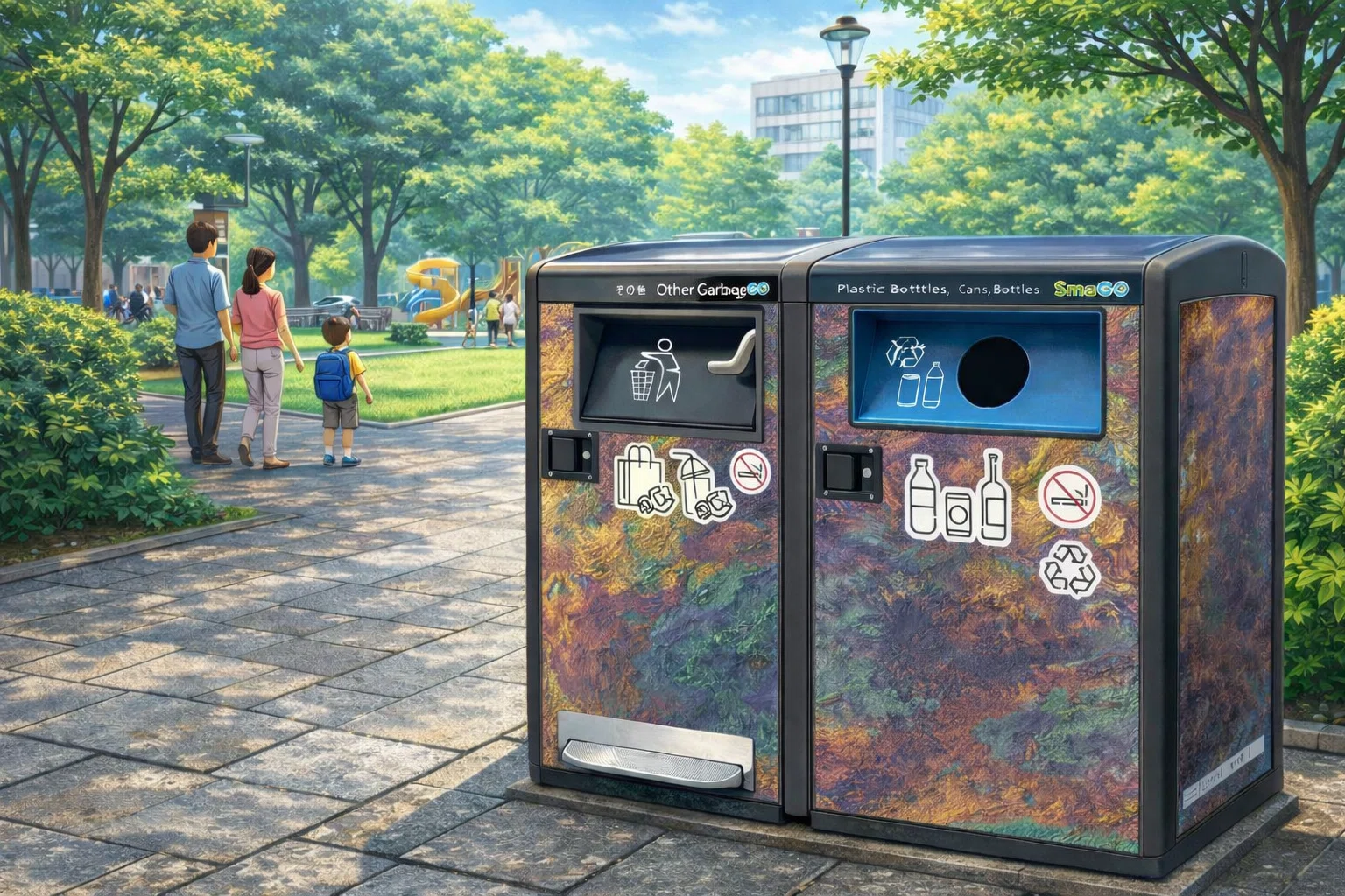 レア　ゴミ箱 区立公園のゴミ箱設置について｜予算審査特別員会｜鈴木あやこ（江東区