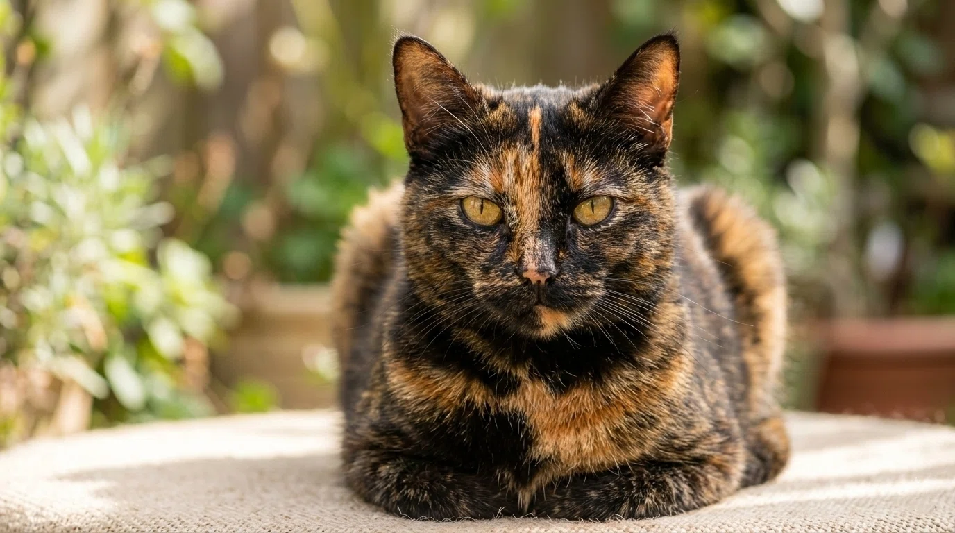 🌿もふ庵ねこ図鑑 vol. 11 サビ猫は本当に地味？〜 魔女の使い魔と呼ば