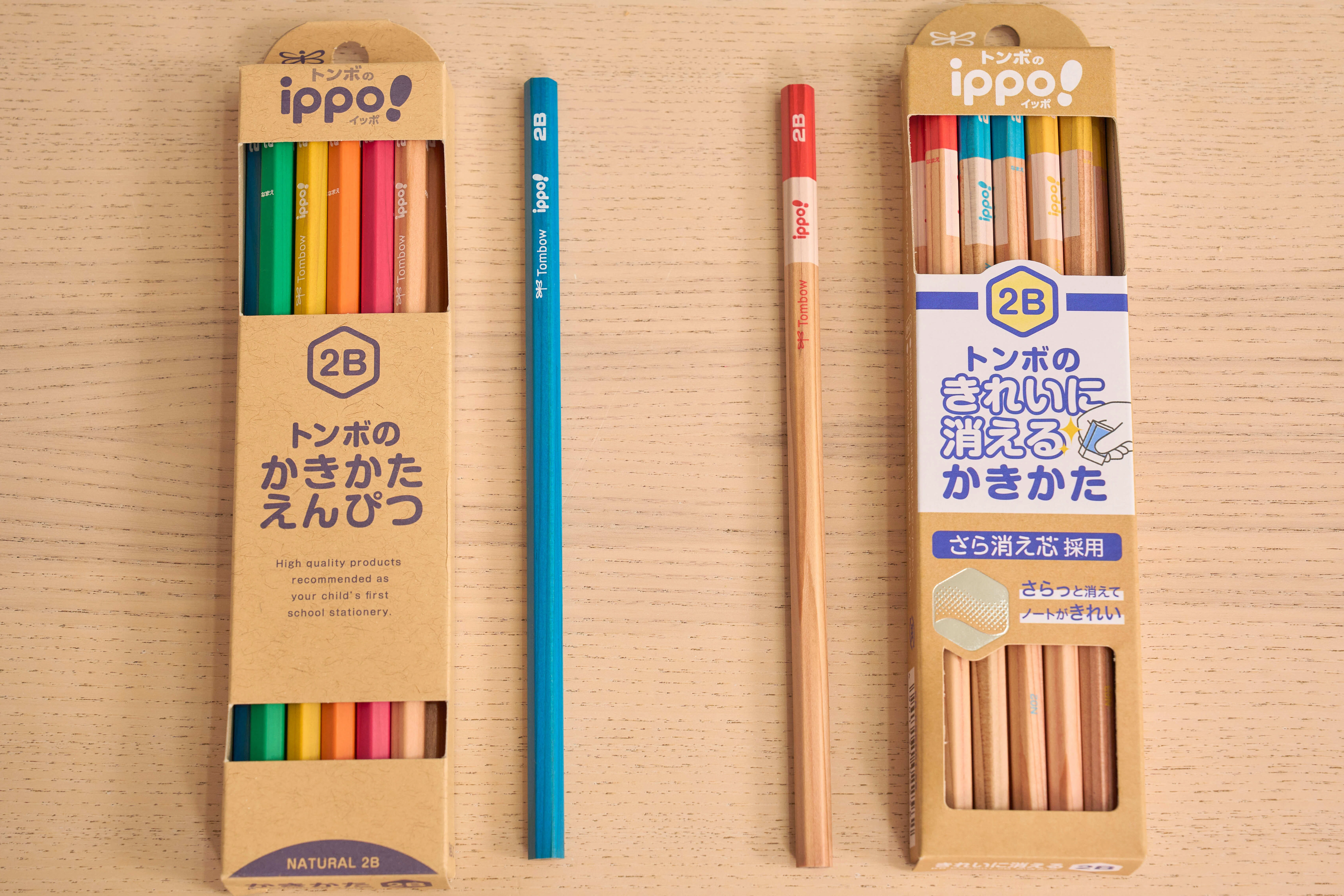 入学準備の鉛筆と消しゴム、親子で比べてみた｜ippo!×アーチ×MONO｜メイ
