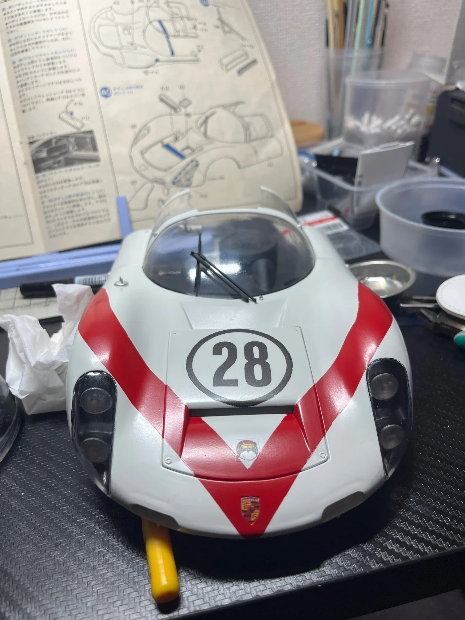 超ハード】タミヤ1/12 ポルシェ910をレストア＆滝レーシング仕様に