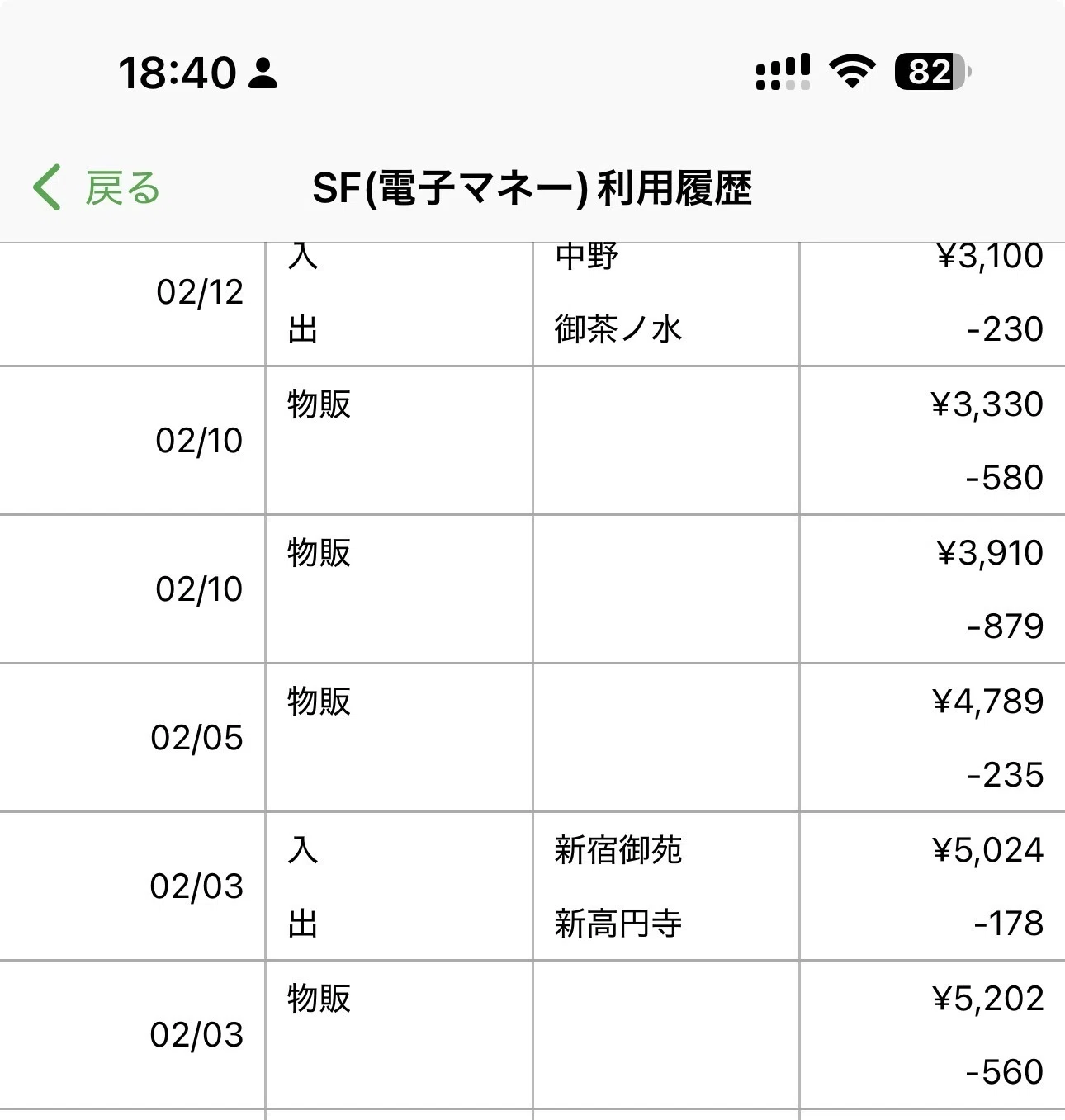 モバイル suica 領収 書