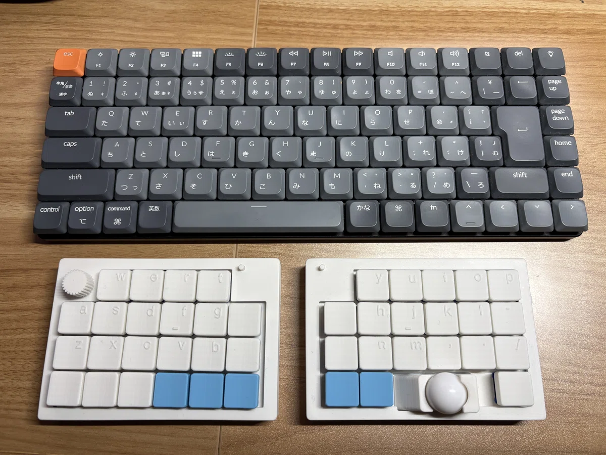 次の一台はトラックボール付きがいい人へ。minimal-keysで分かった 