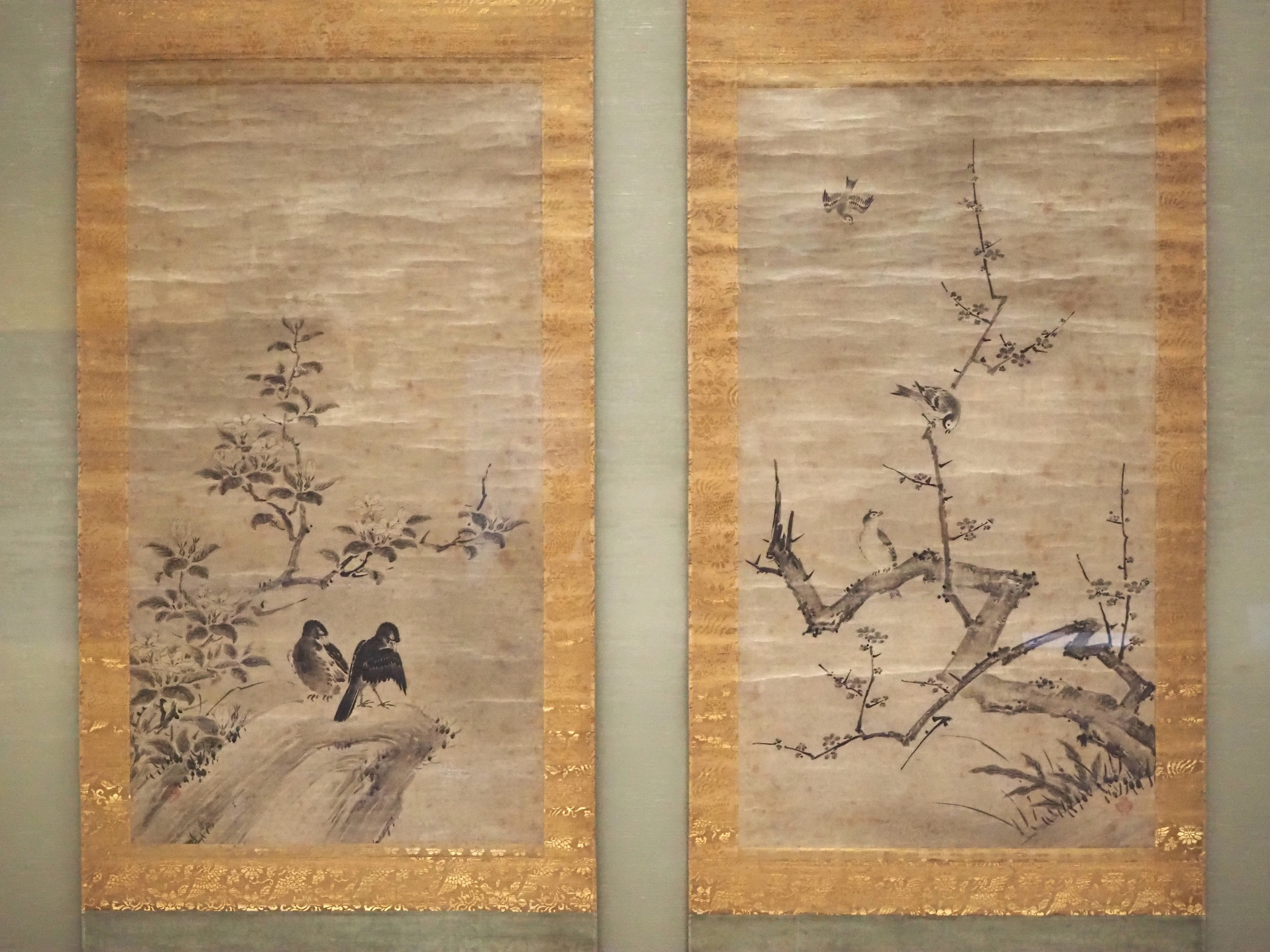 絵の中から飛び立つかと思った狩野永徳の父…狩野松栄さんの《梅に小禽
