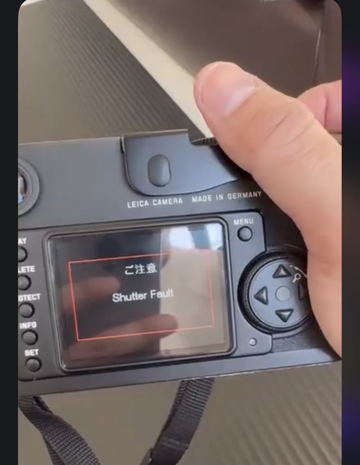 Leica M8の故障と修理｜art6d