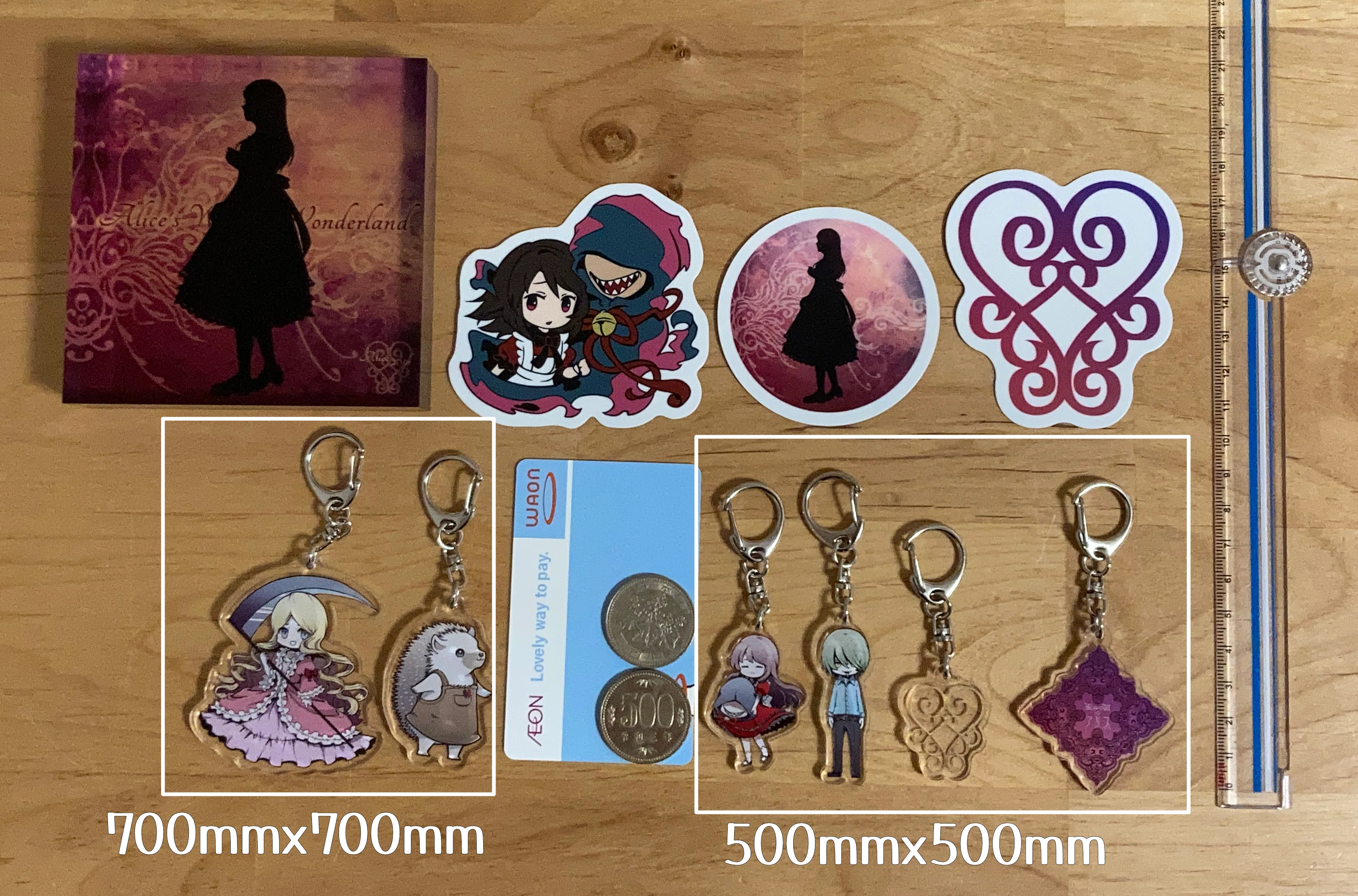 3 【グッズ発売開始！】アクリルキーホルダー紹介～未だに何もわかっ