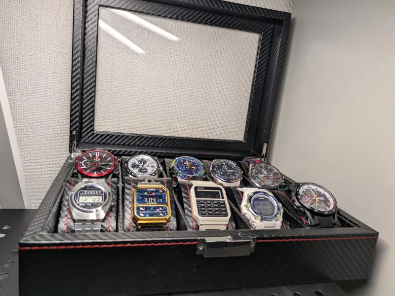 CASIO社員の時計コレクション収納術を見せて！｜カシオ計算機株式会社