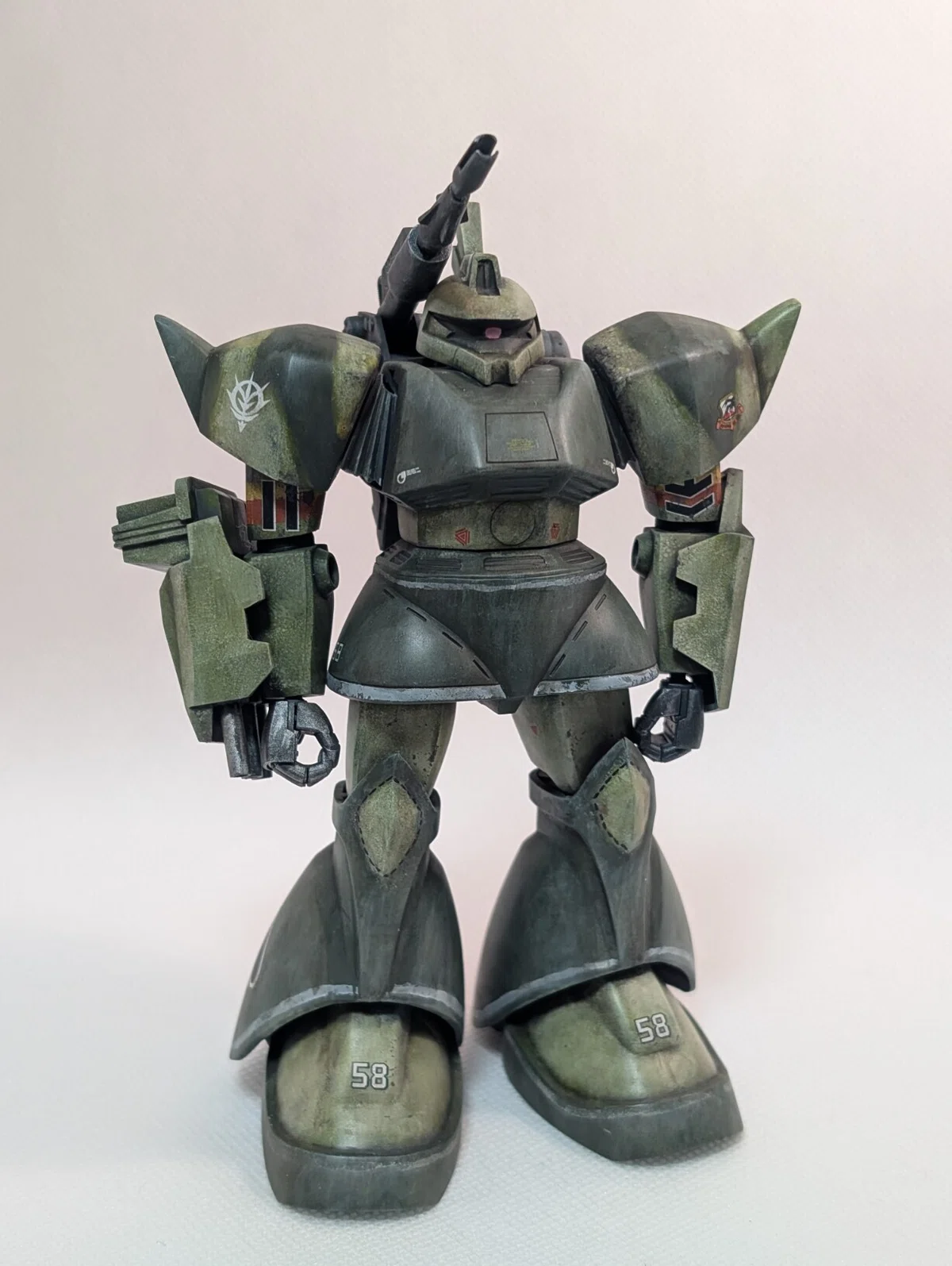 [Completed] MSV Gelgoog Cannon｜大豆。。。