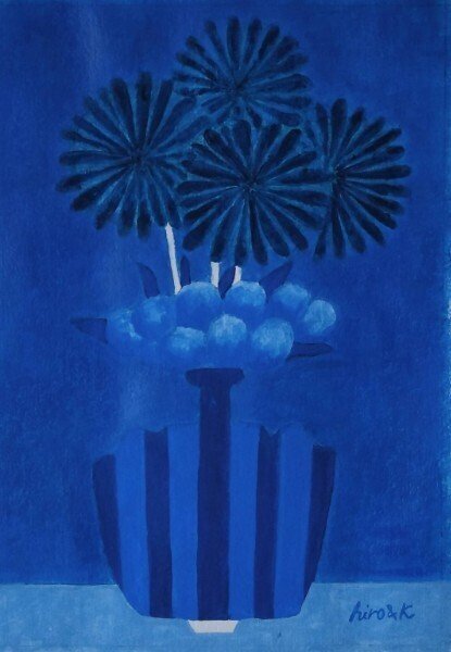 365日色の話＋「サムライ夫のブルーアート」夫の夢をかなえたい