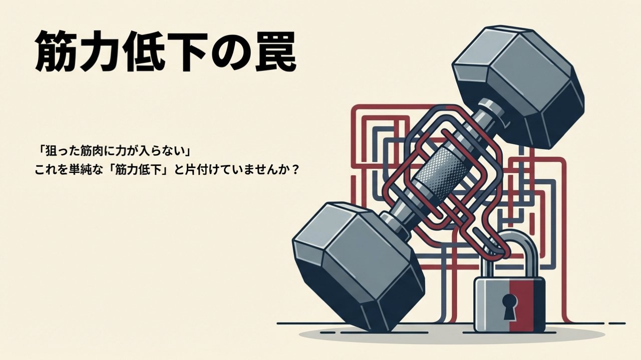 筋収縮が得られない本当の理由：脳科学、バイオメカニクス、情動的視点