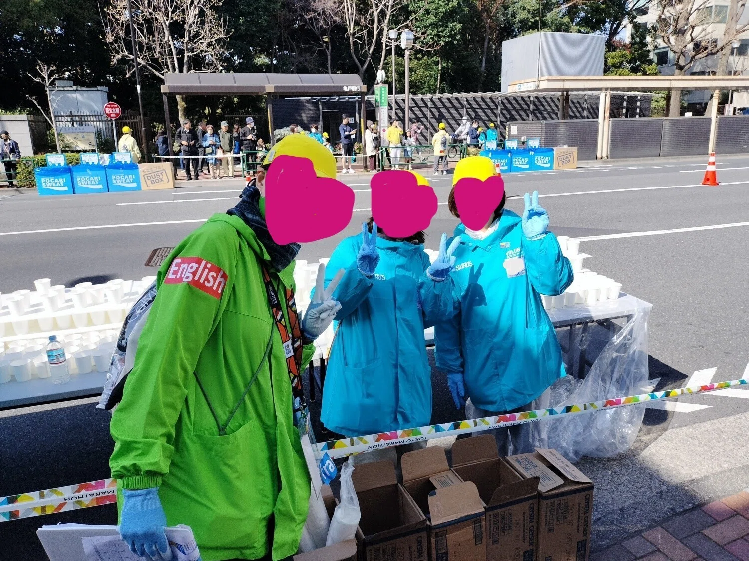 【新品未使用】ウィメンズマラソン2026 ボランティアウェア・帽子10set 東京マラソン2026給水ボランティア｜チョコナッツ碧央
