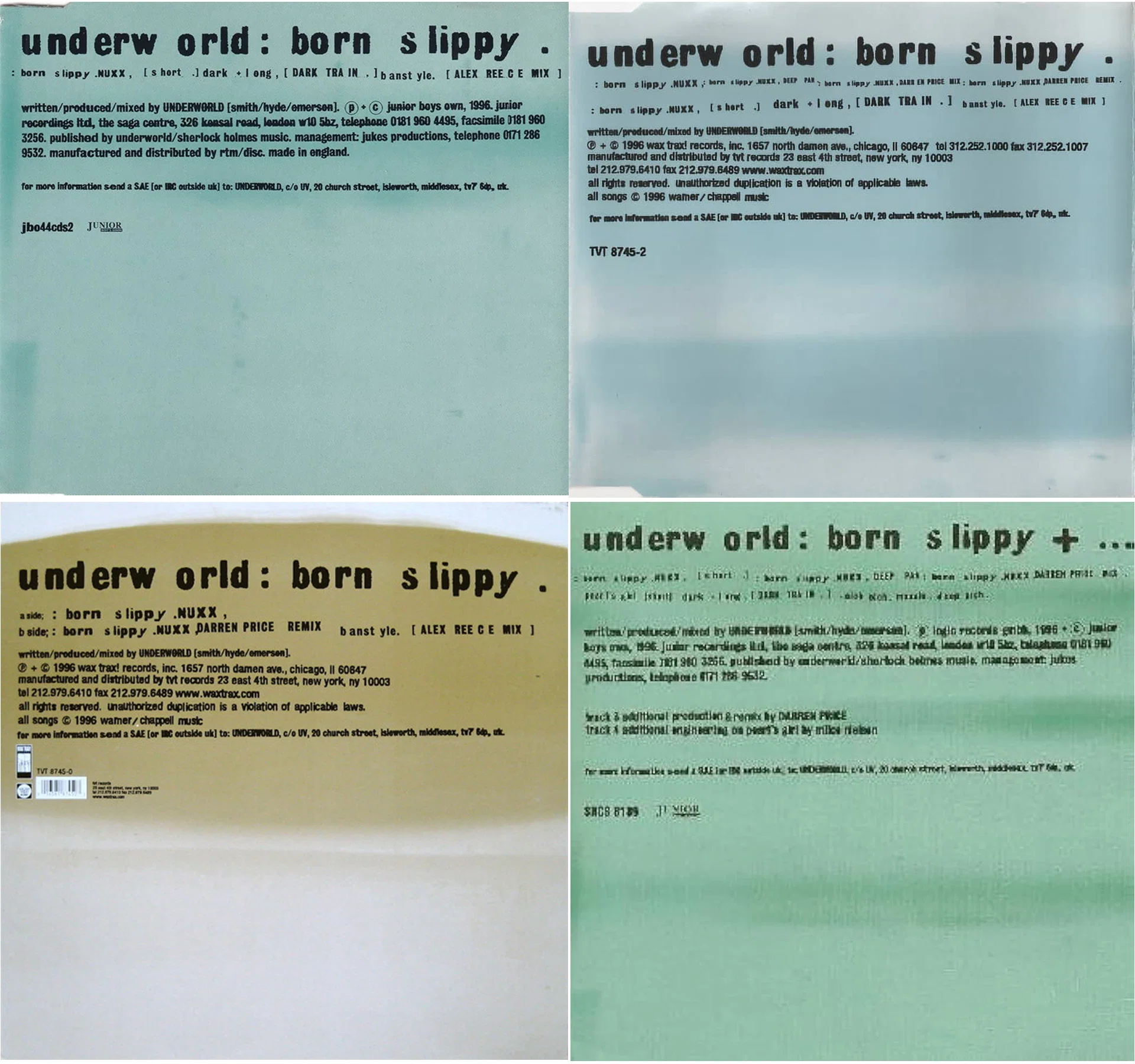 みんな大好き！「Born Slippy (Nuxx)」は30年経っても最高のアンセム