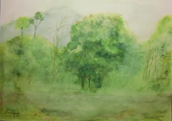 2019年絵画作品2 ハードエッジな抽象画とか。｜川口修治