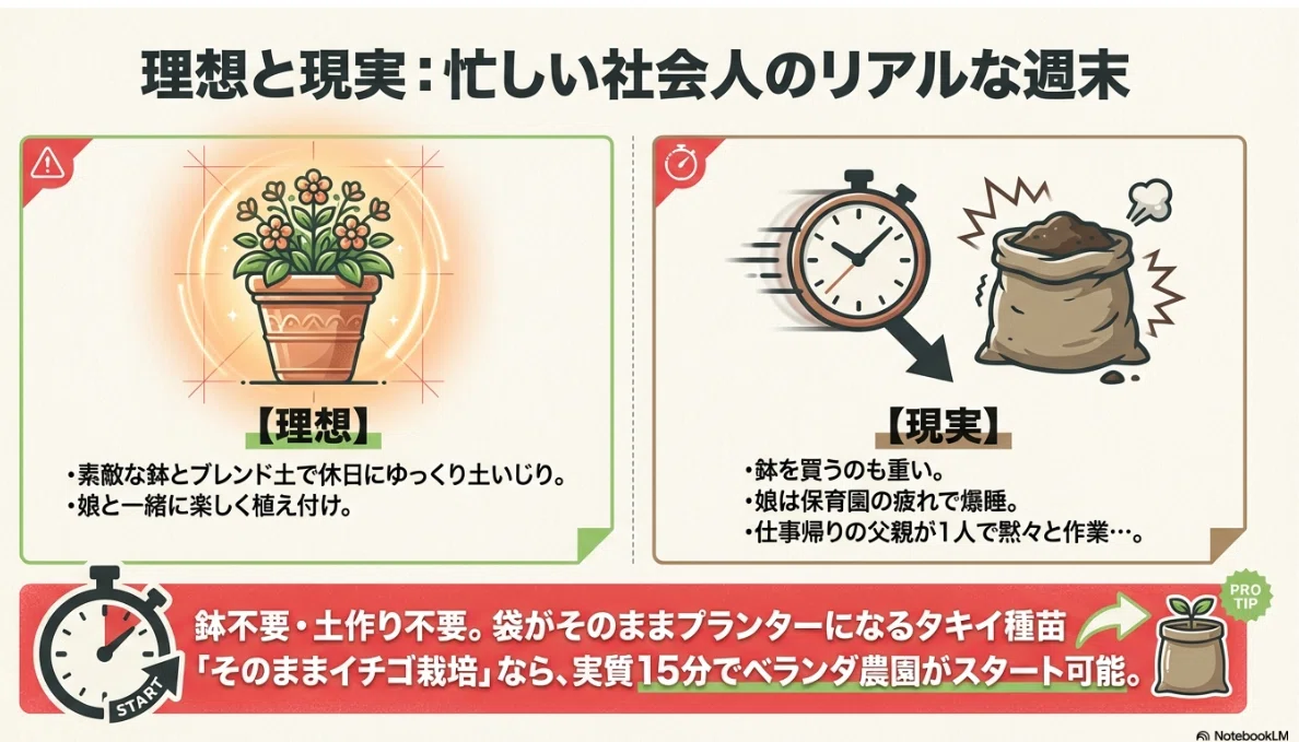 タキイの新商品「そのままイチゴ栽培」を買って植えてみた！手軽さと気 