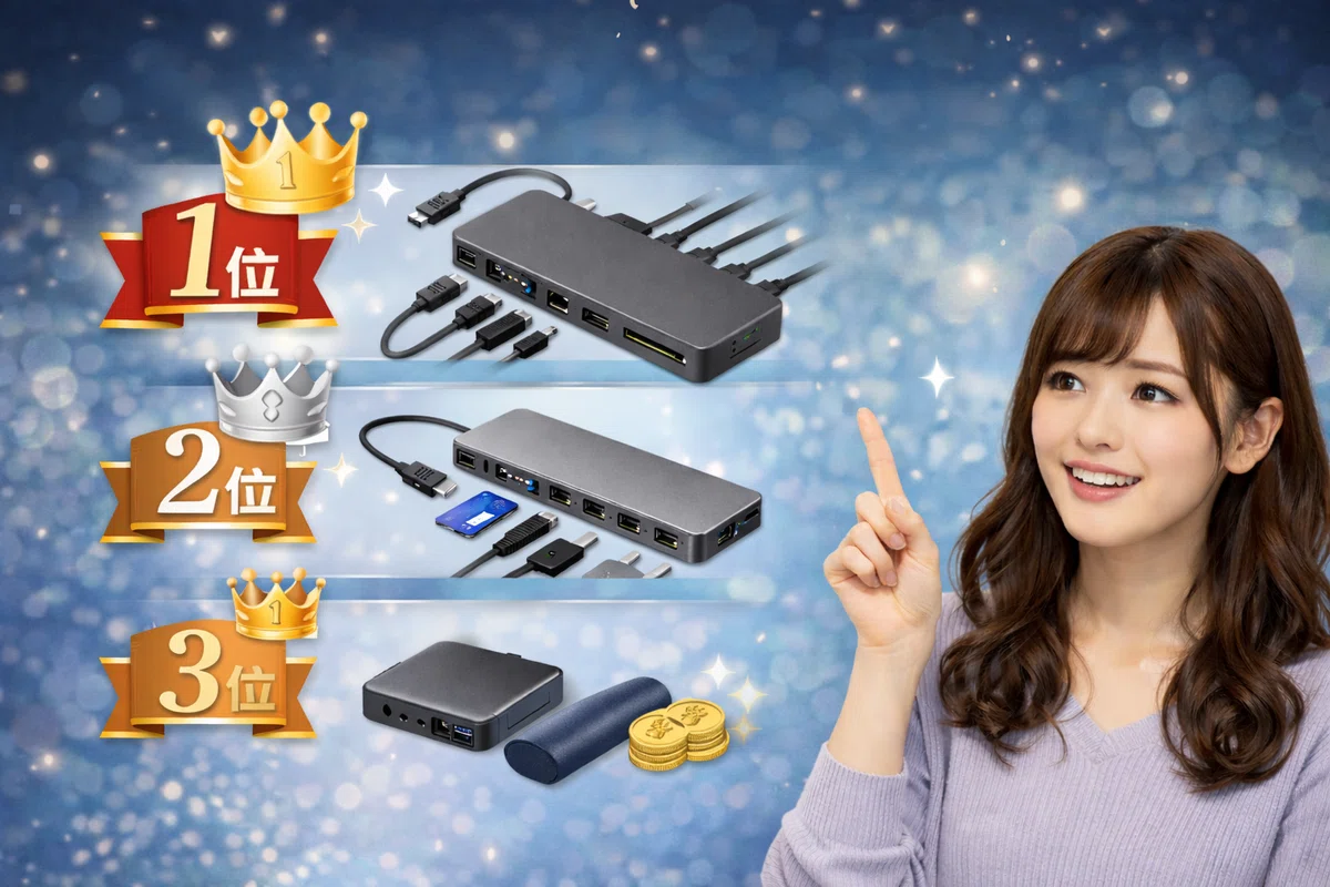 ドッキングステーションおすすめランキング!