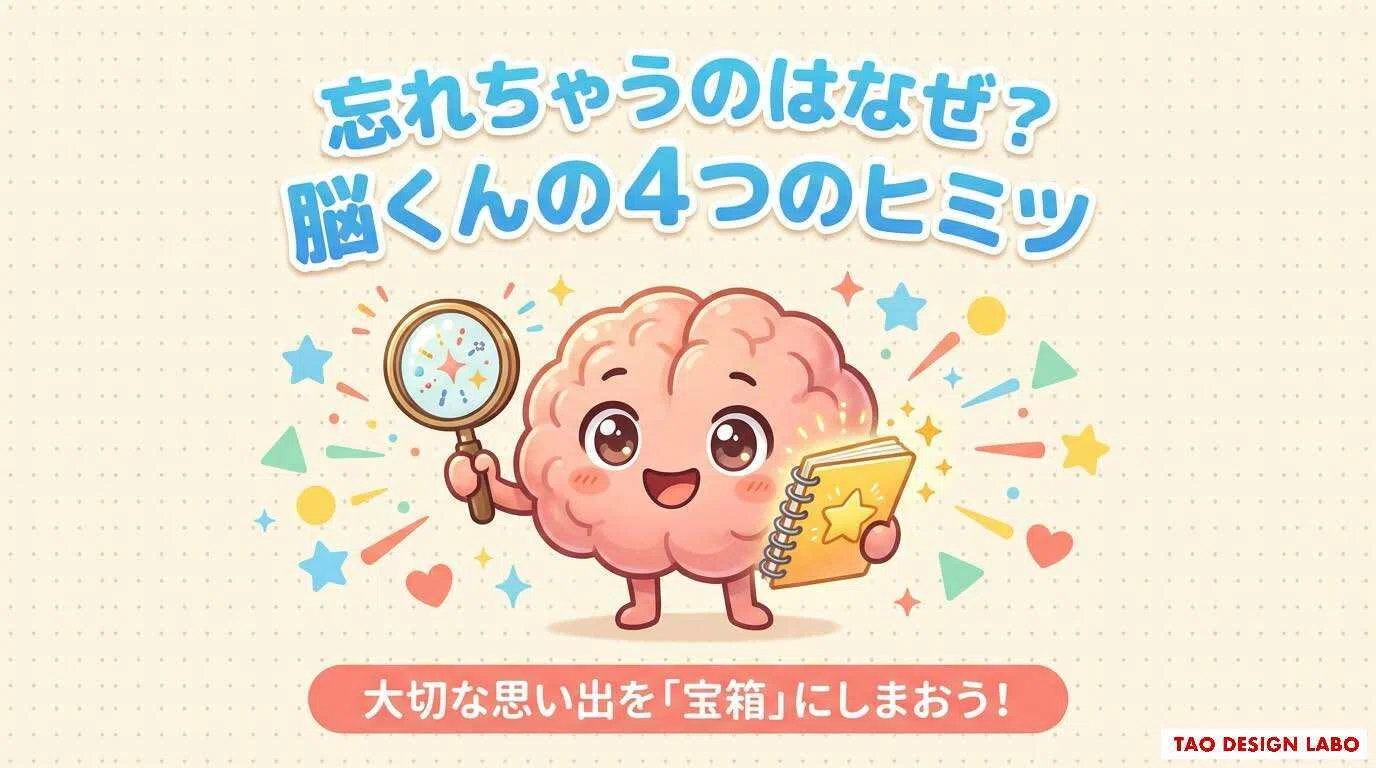 記憶が強まる条件とは？｜初めての脳のトリセツ?️｜脳について 