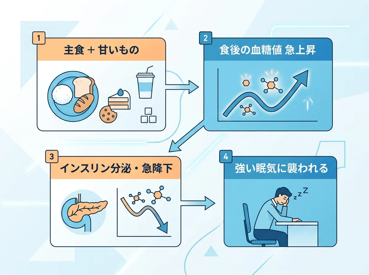 血糖 値 が 上がる と 眠く なる