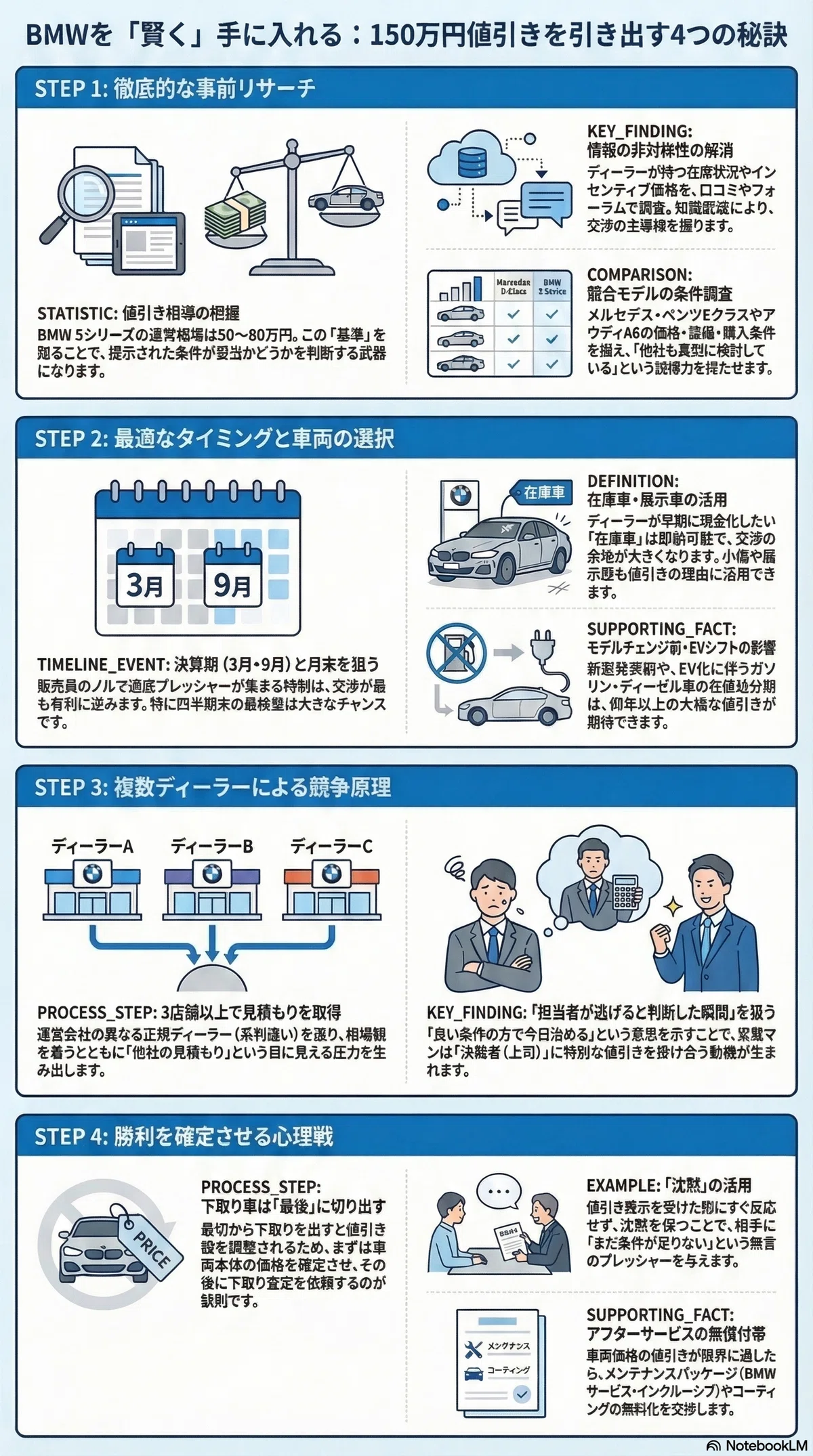 実体験】BMWディーラーでの交渉で150万円値引きに成功した3つの秘訣 