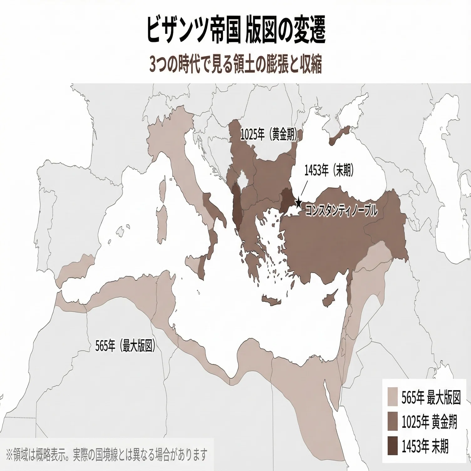 前編】ビザンツ帝国とは何か ー 東ローマ1123年の全体像｜ココノエ