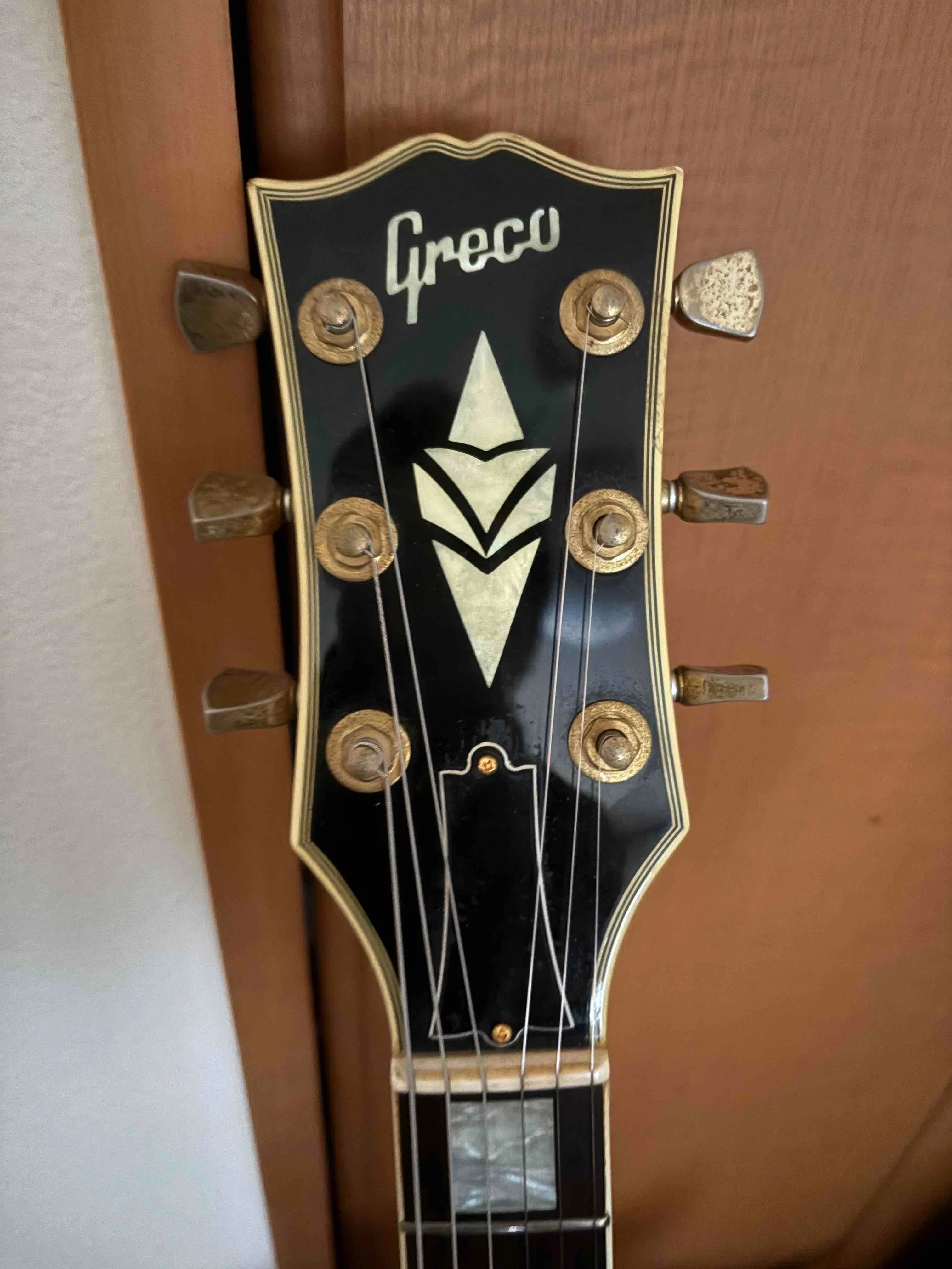マイギター：Greco EGC-600 White(恐らく…)｜cyverhiro