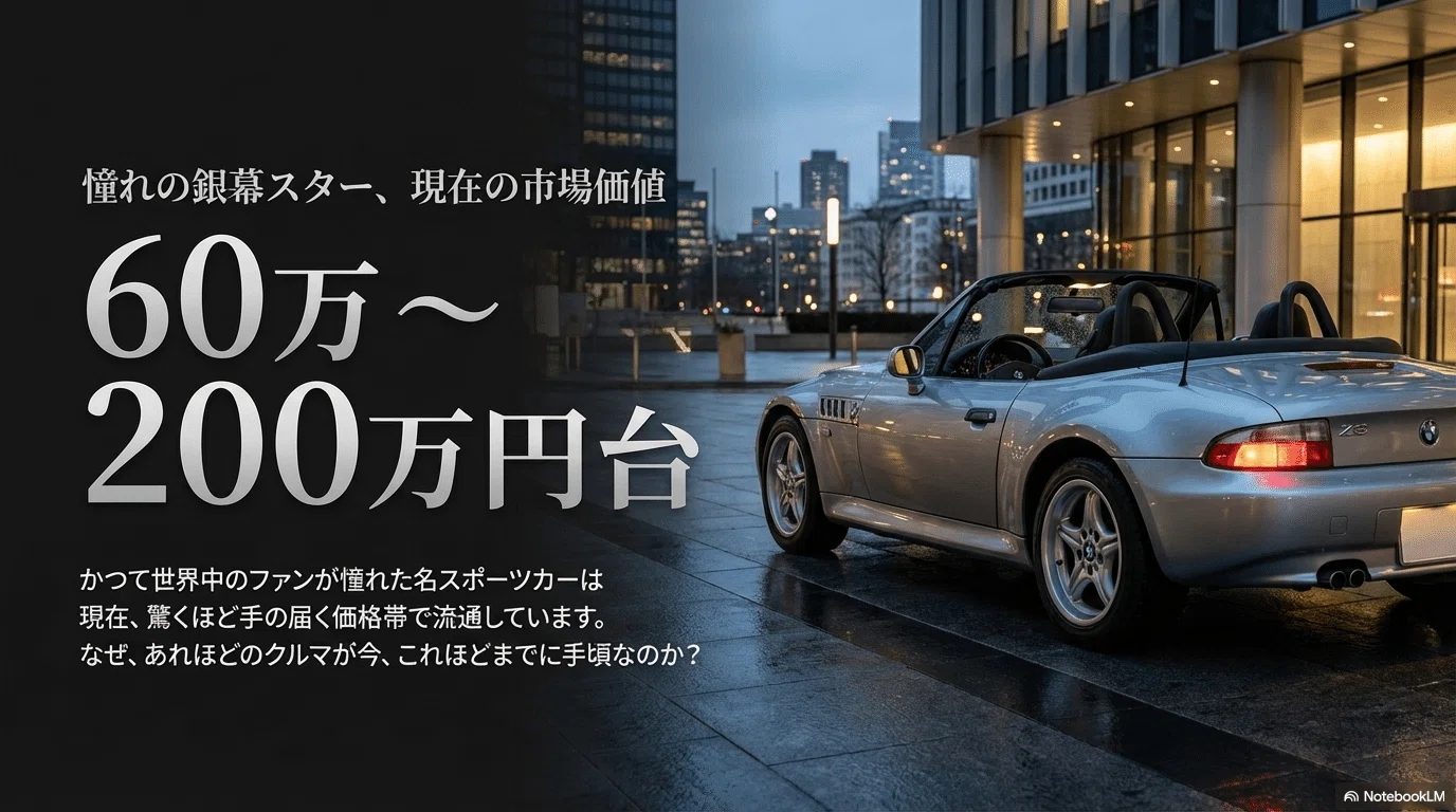 映画で輝くBMW Z3！「007 ゴールデンアイ」登場の名スポーツカーが今