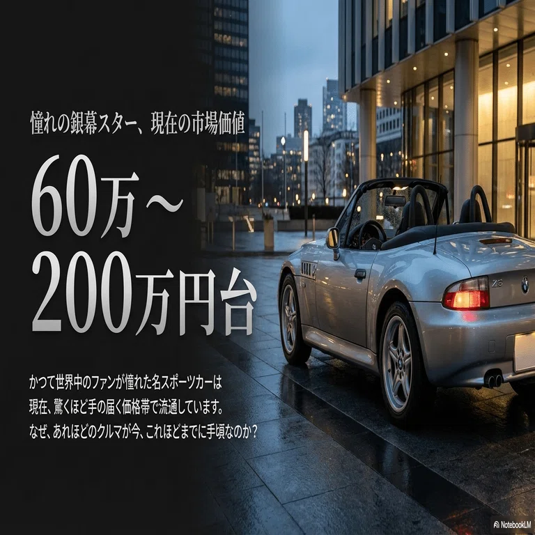 007ゴールデンアイ　 Z3 ロードスター 映画で輝くBMW Z3！「007 ゴールデンアイ」登場の名スポーツカーが今