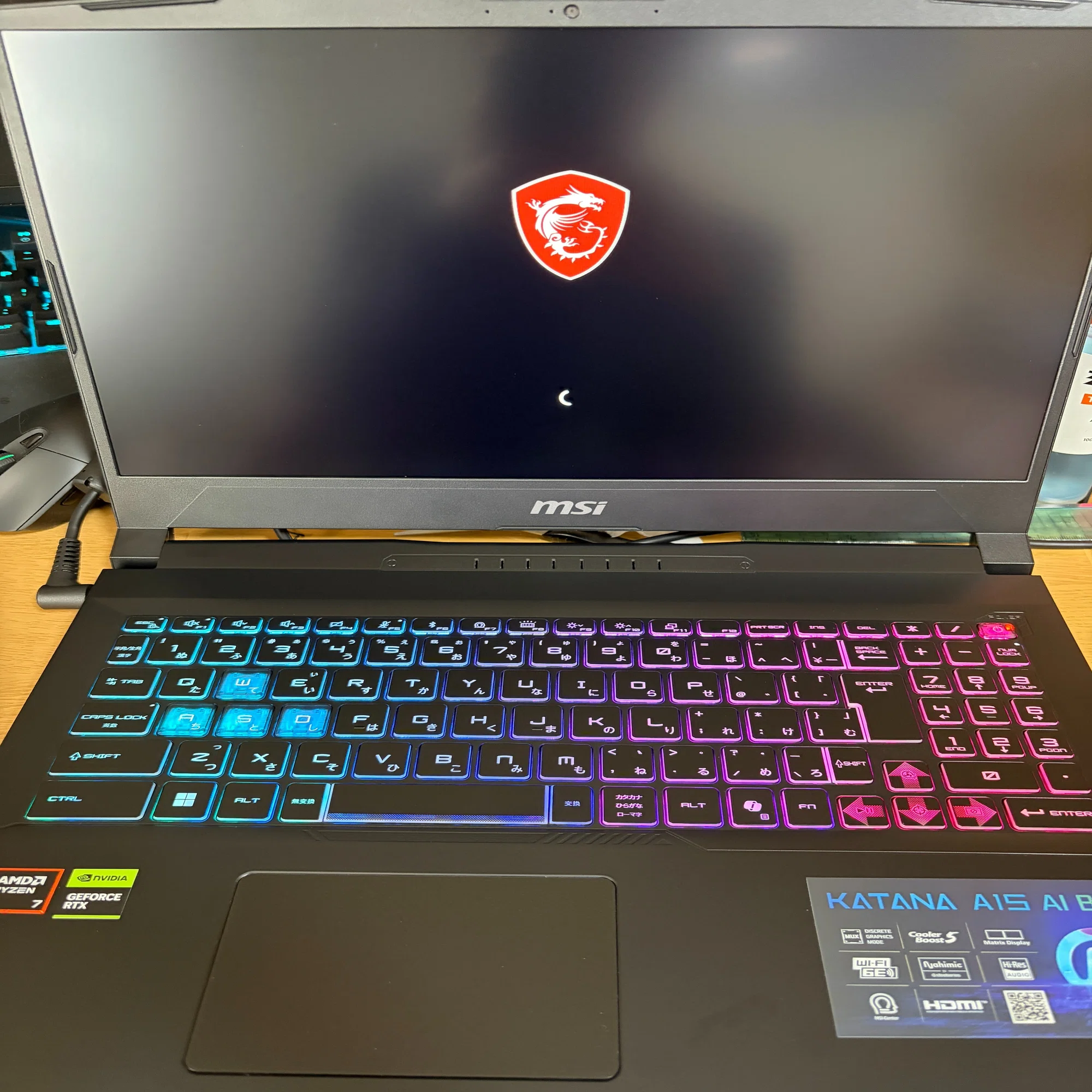 MSI ゲーミング ノートPC Katana A15 AI B8Vレビュー｜Porten