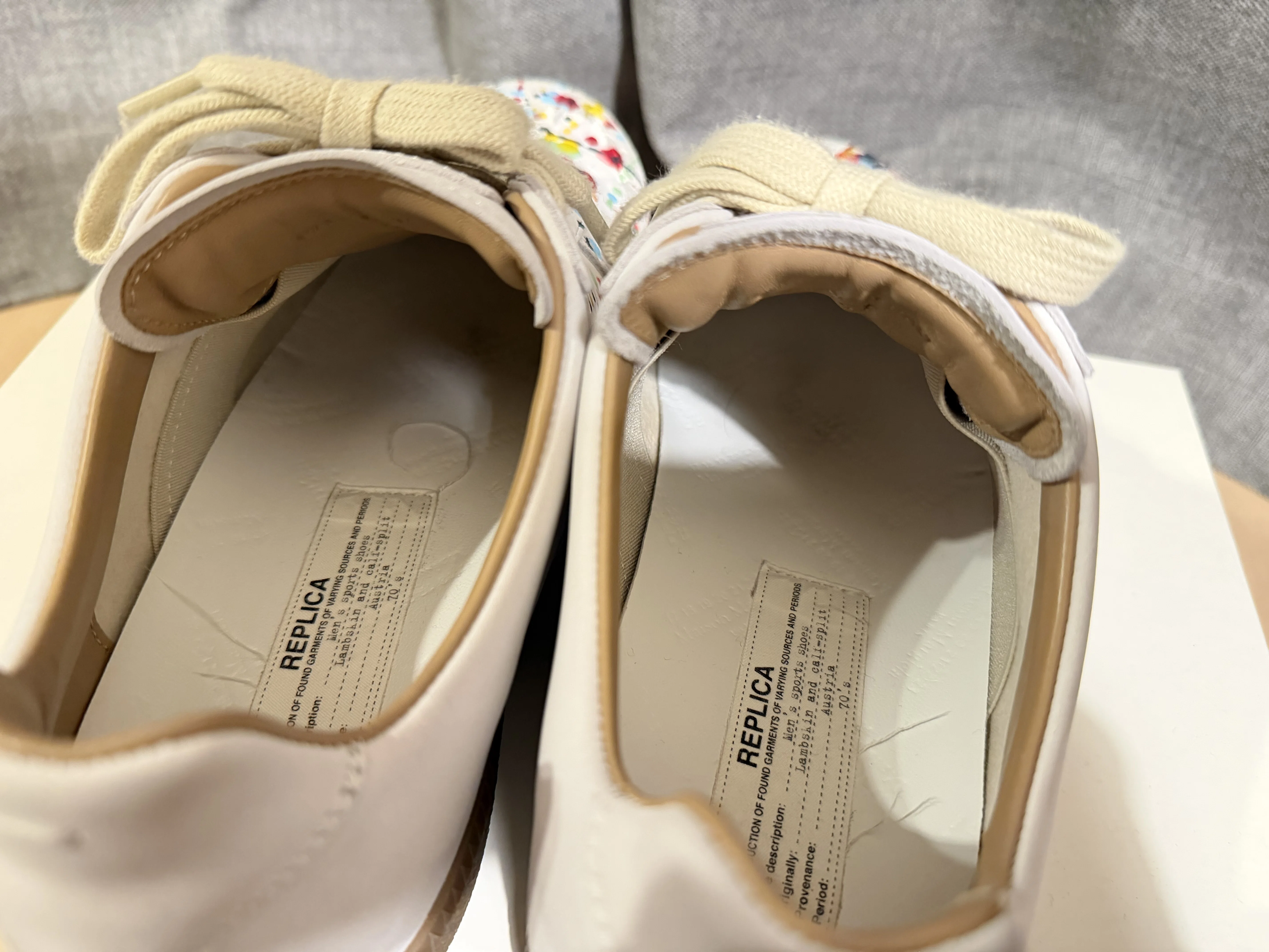 Maison Margiela 22 レプリカスニーカー(ペイント)｜YUKI