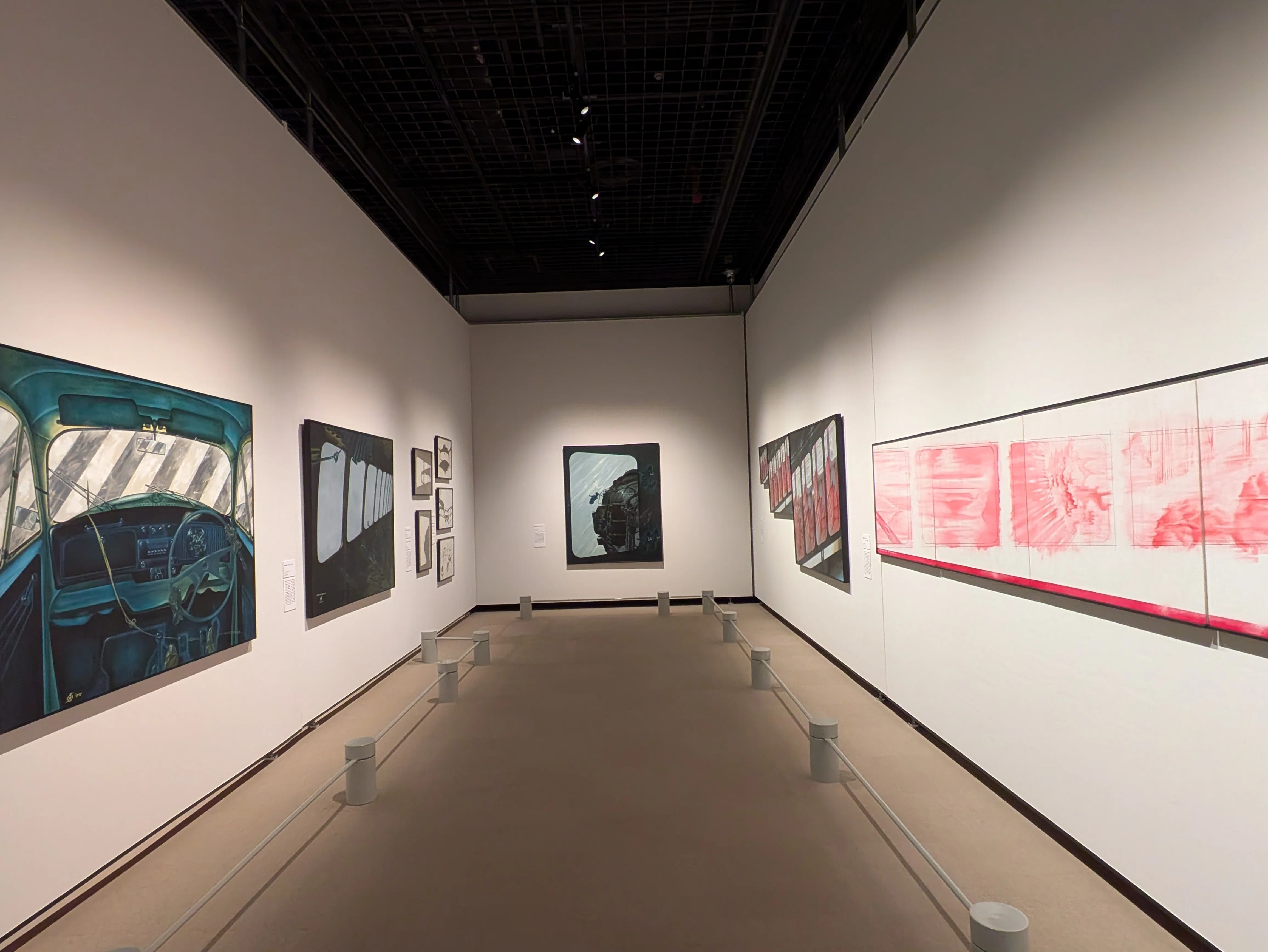 静岡県美術館『中村宏展』交流の記録編｜レオナール・フグ田🐚