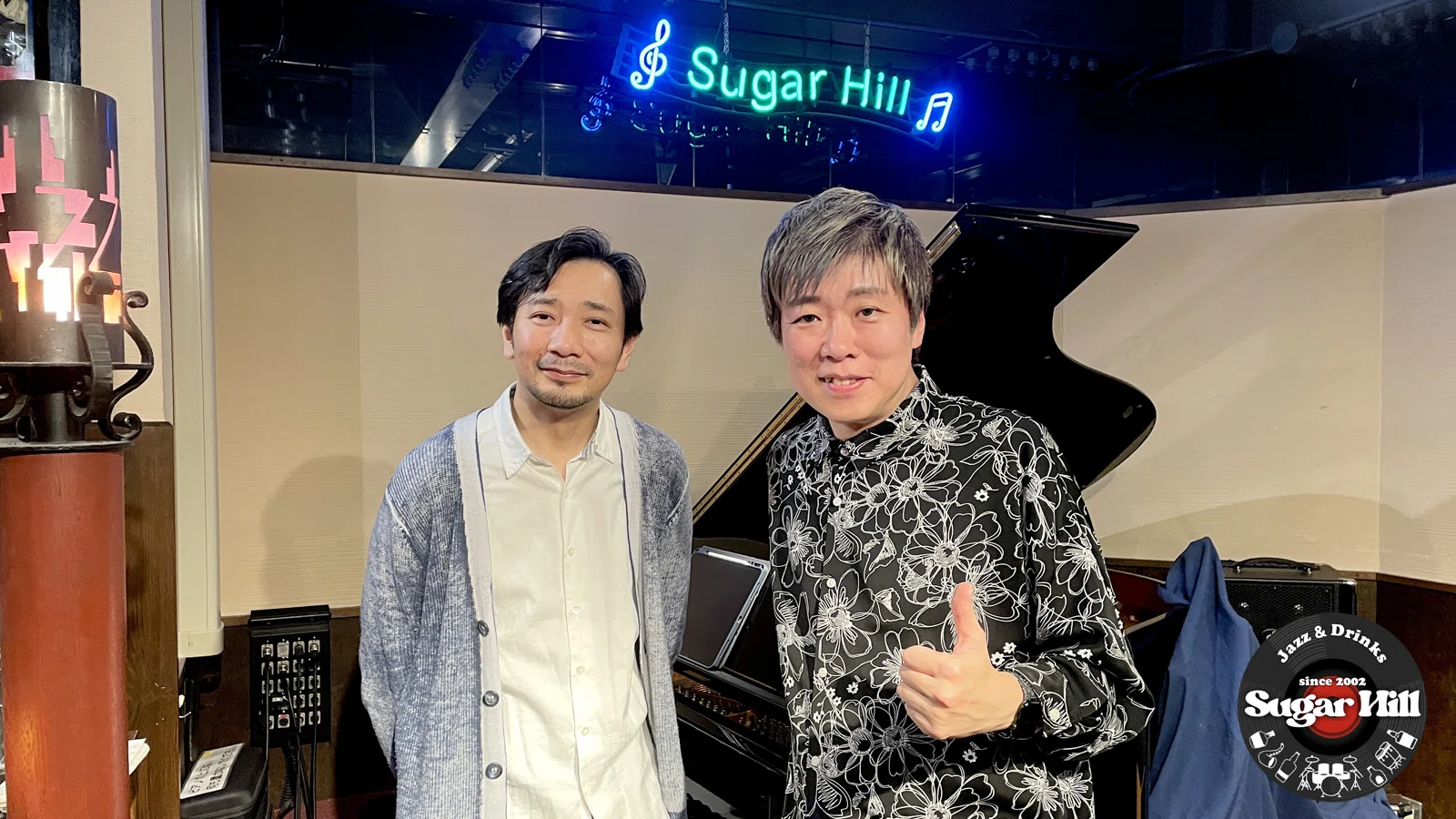 3/5(木)ピアノ松本圭司 フルート坂上領｜jazz&drinks Sugar Hill