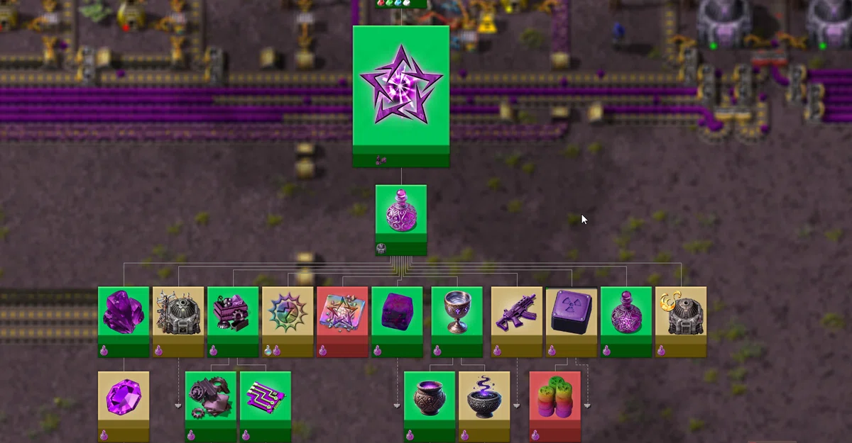Factorio SpaceAge+Enable All Planet Mods 惑星攻略中メモ「Arcanyx」｜黒の都市