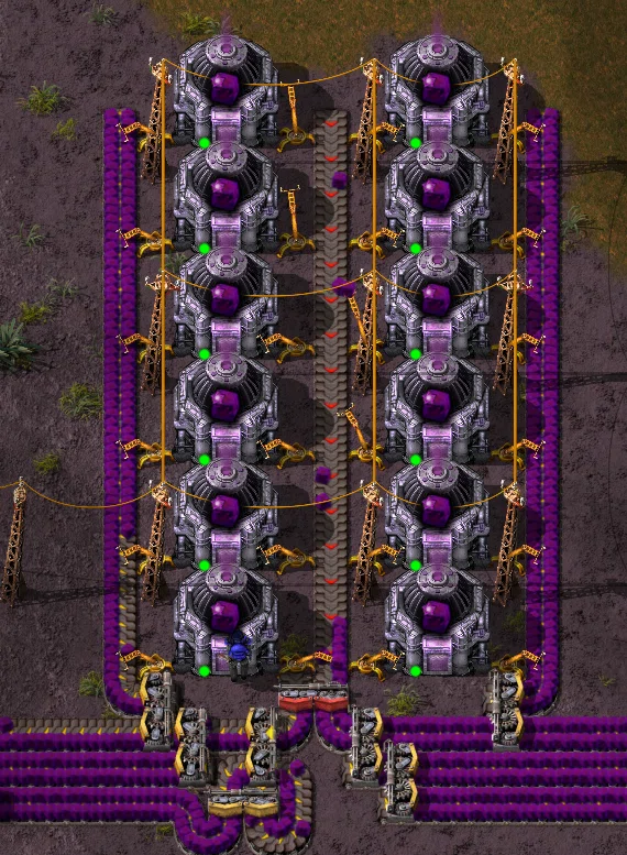 Factorio SpaceAge+Enable All Planet Mods 惑星攻略中メモ「Arcanyx」｜黒の都市